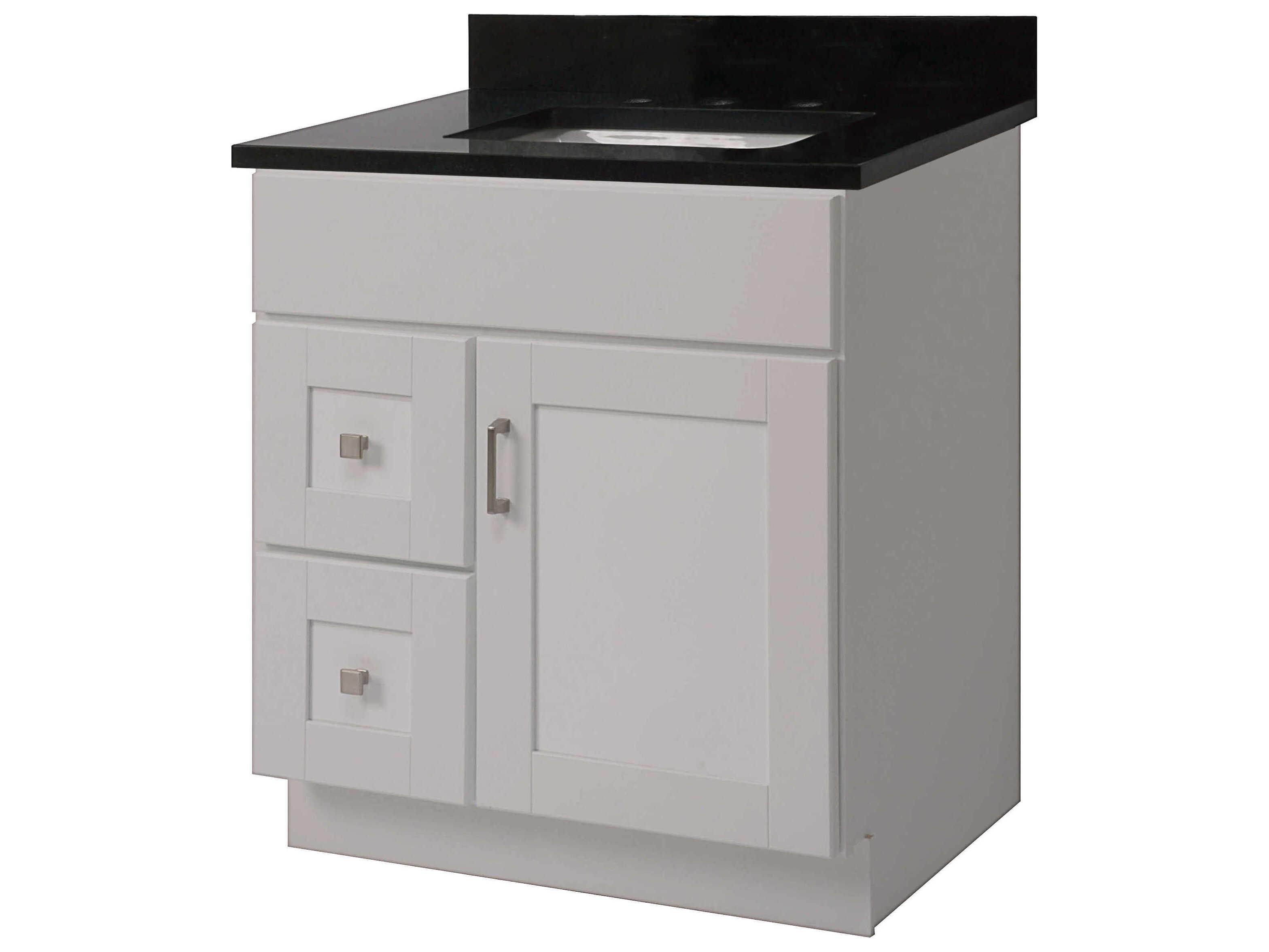 Sunny Wood Shaker Hill Designer White Vanity