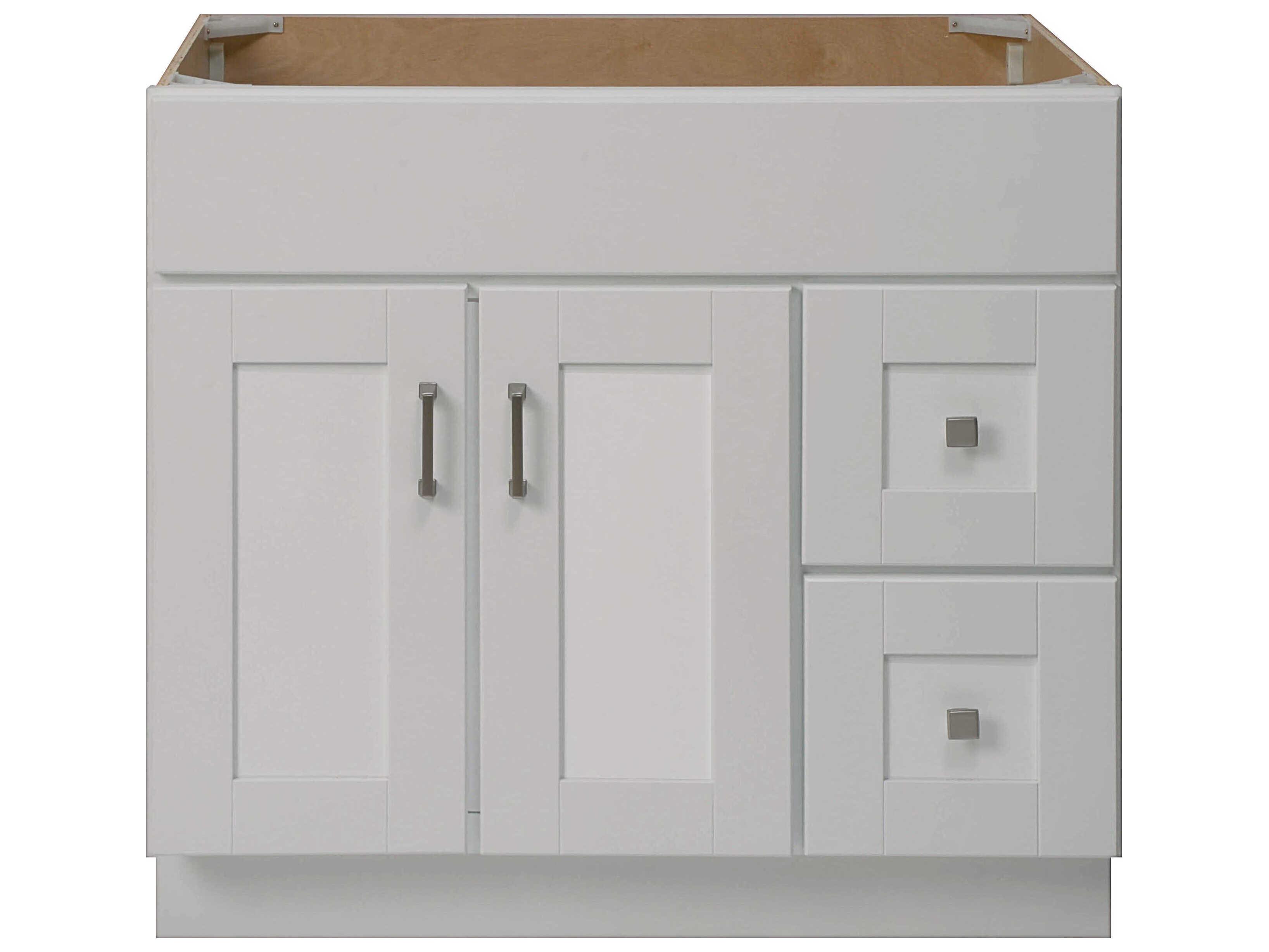 Sunny Wood Shaker Hill Designer White Vanity