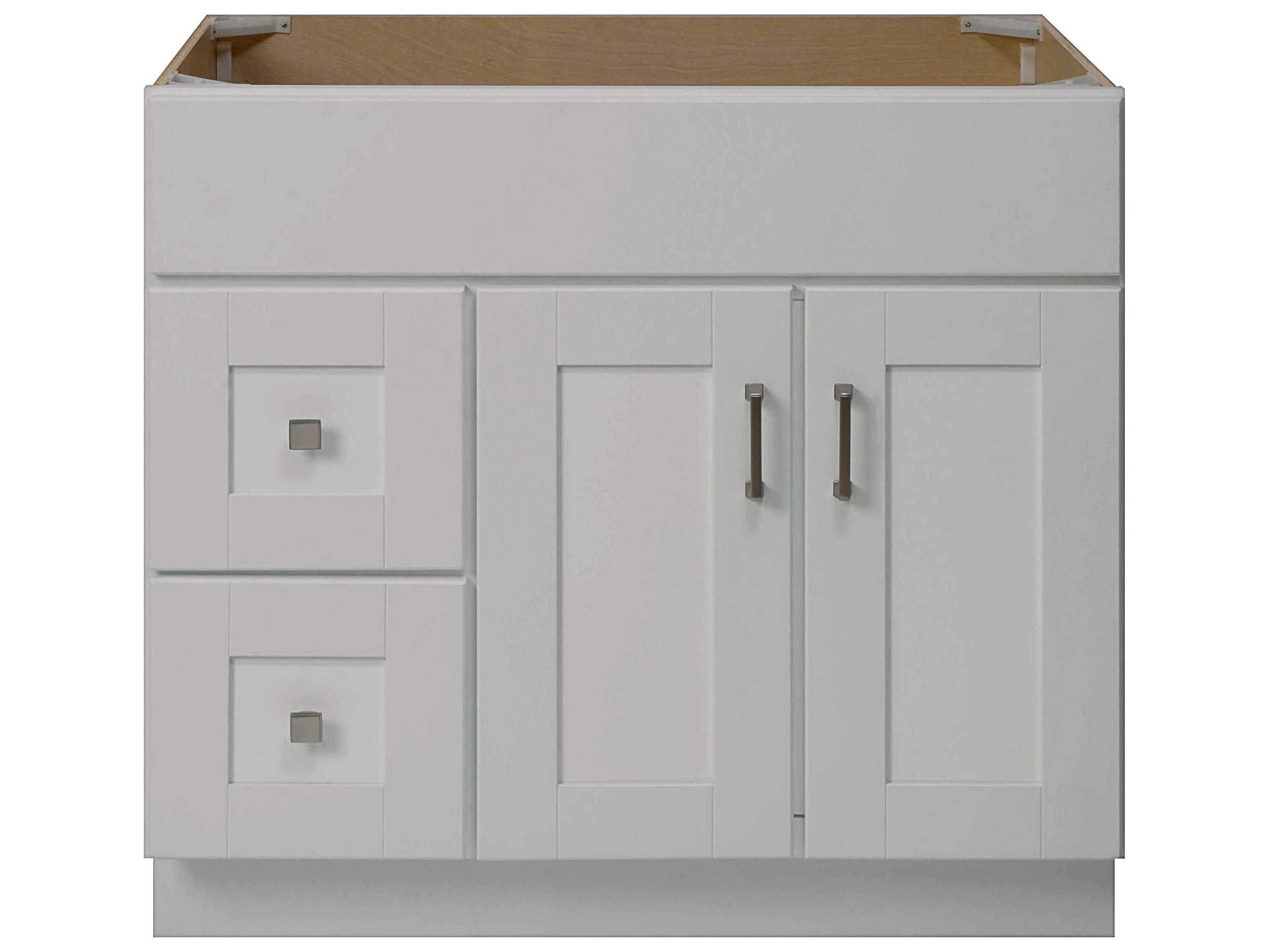 Sunny Wood Shaker Hill Designer White Vanity