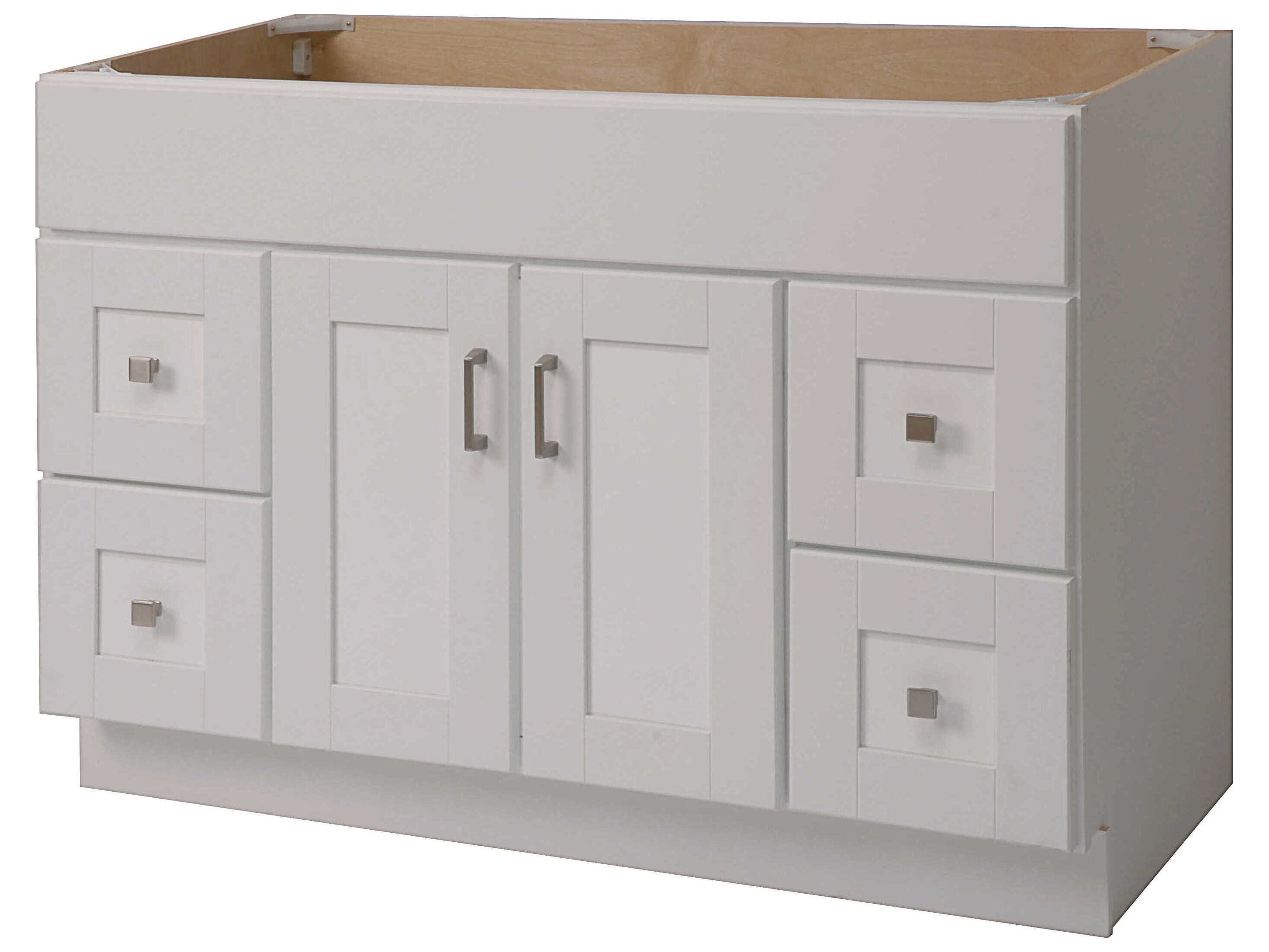 Sunny Wood Shaker Hill Designer White Vanity