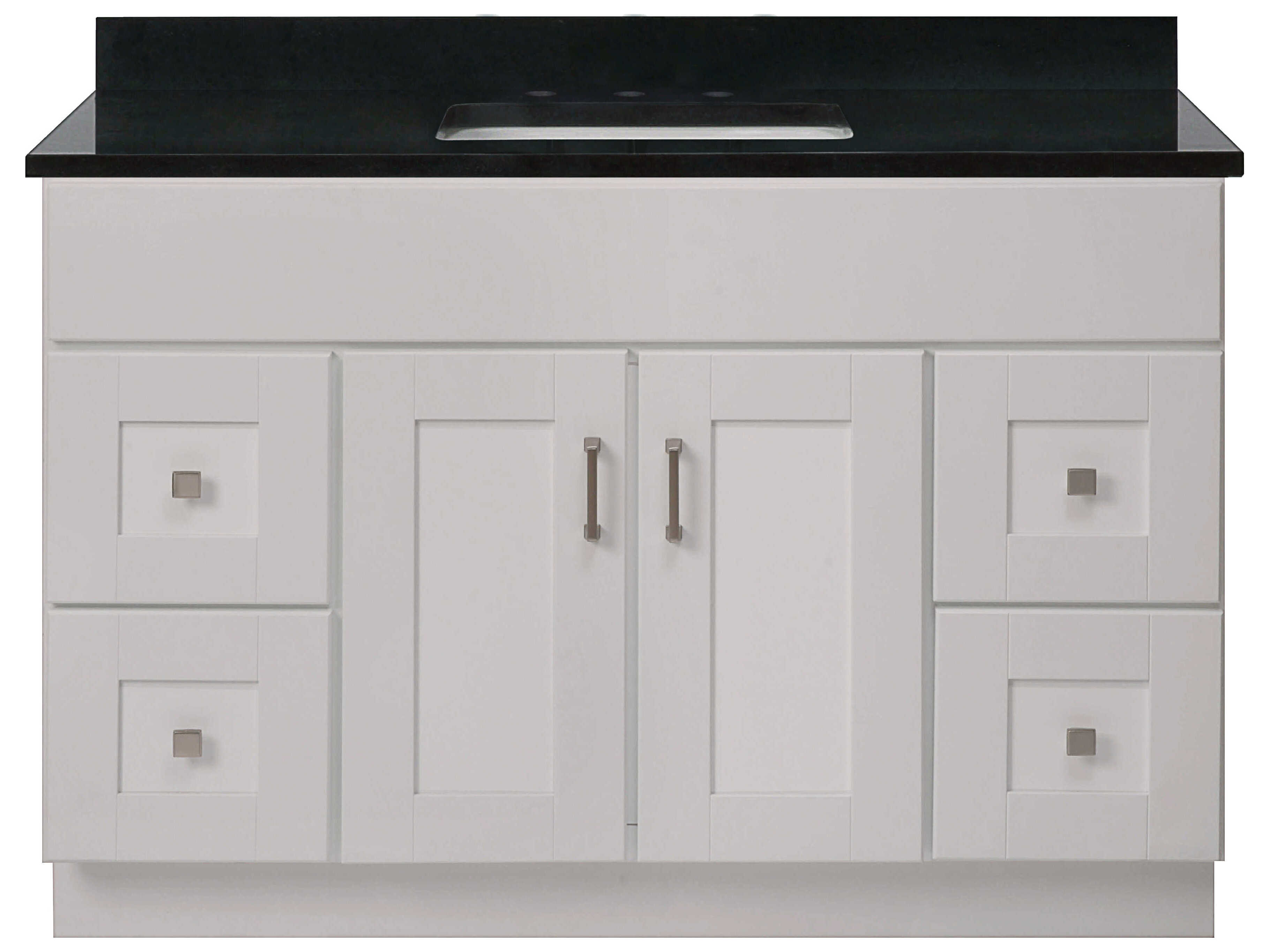 Sunny Wood Shaker Hill Designer White Vanity