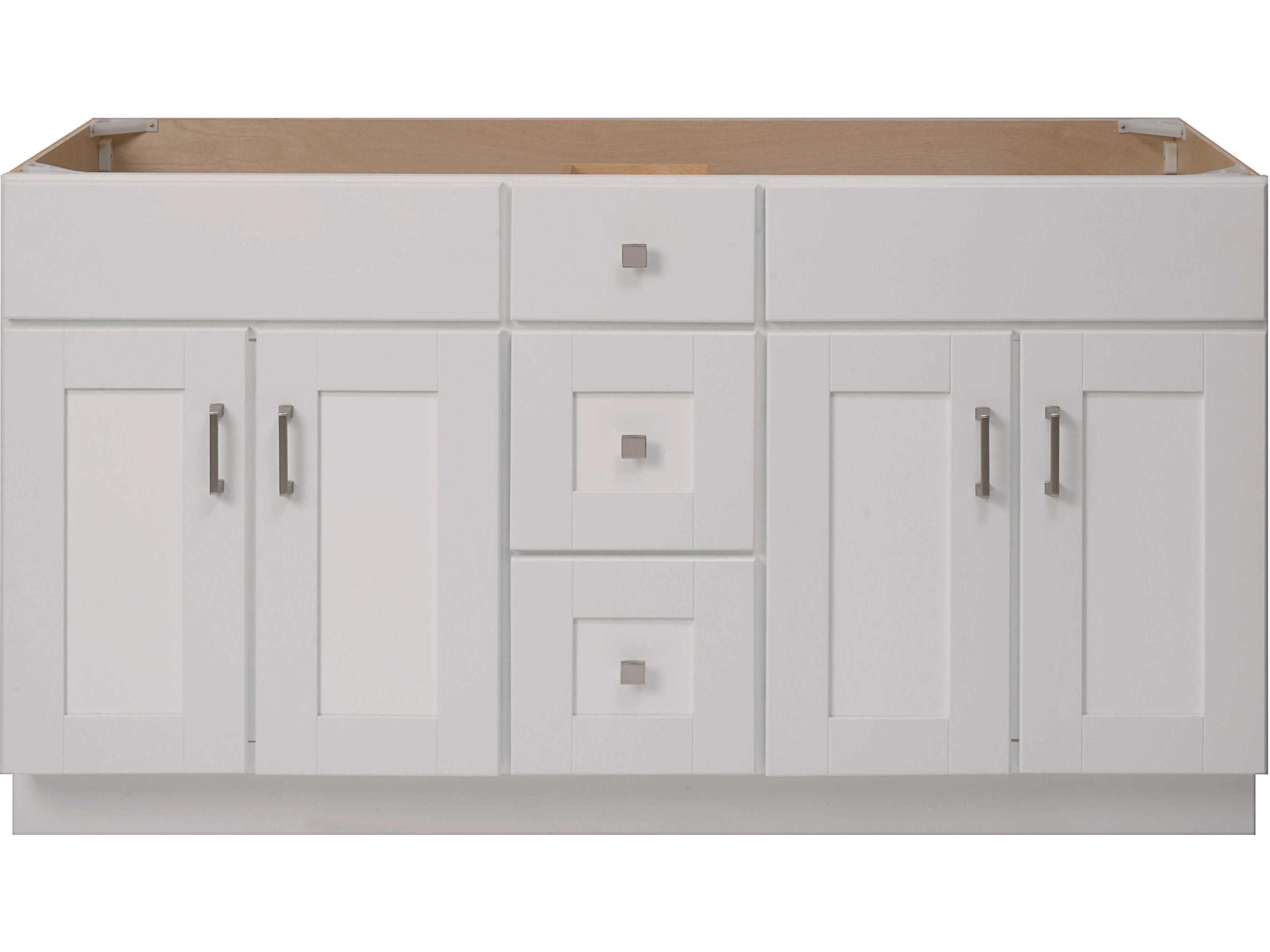 Sunny Wood Shaker Hill Designer White Vanity
