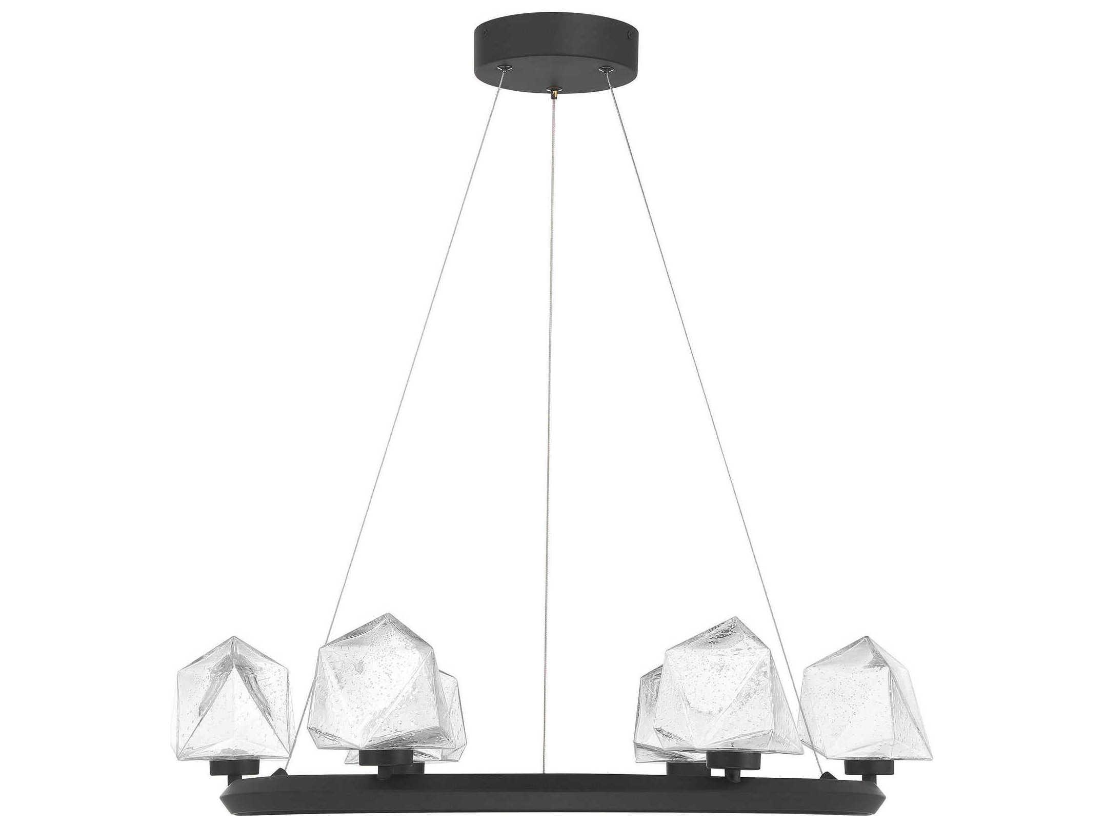 Savoy House Castello 6-Light Matte Black Chandelier