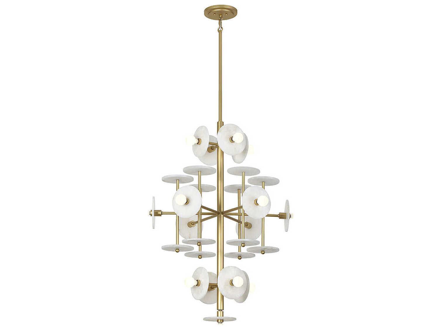 Savoy House Amani 15-Light Royal Gold Chandelier