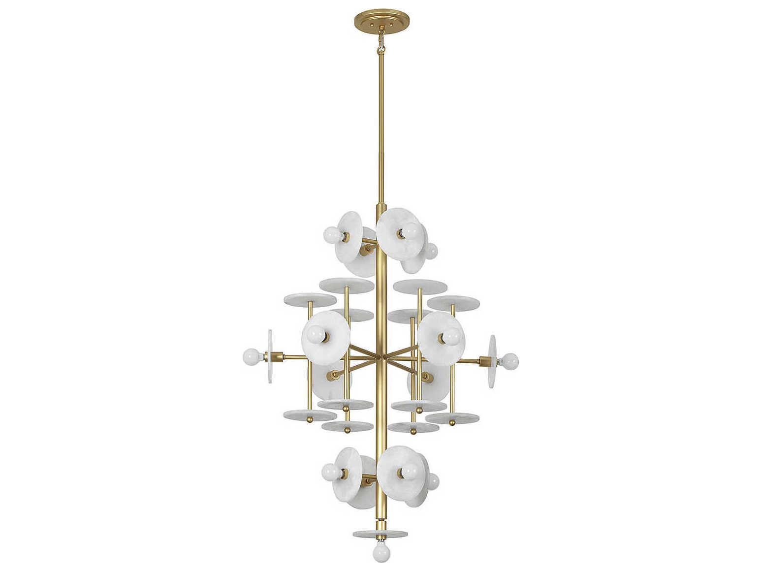 Savoy House Amani 15-Light Royal Gold Chandelier