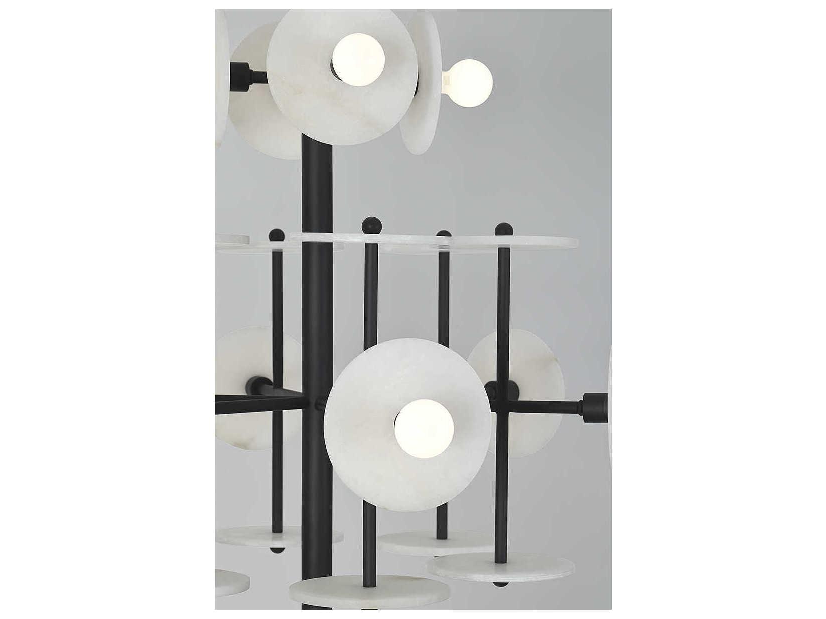 Savoy House Amani 15-Light Black Cashmere Chandelier