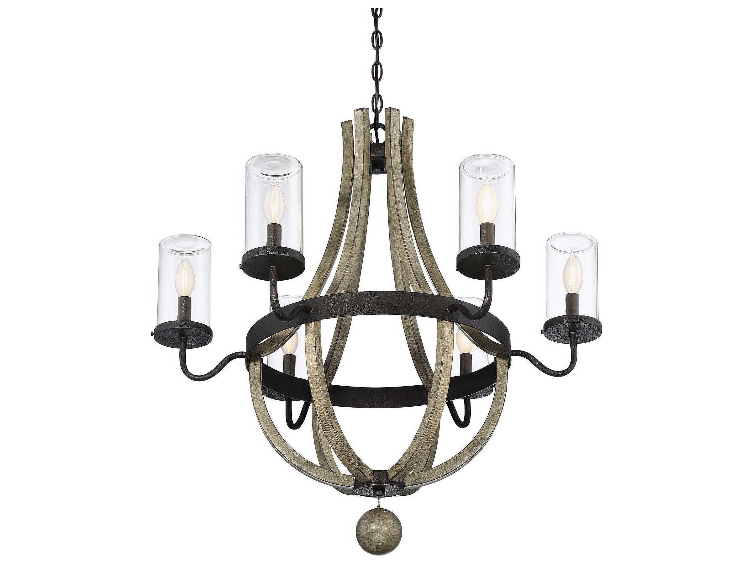 Savoy House Eden 6 - Light Outdoor Hanging Light