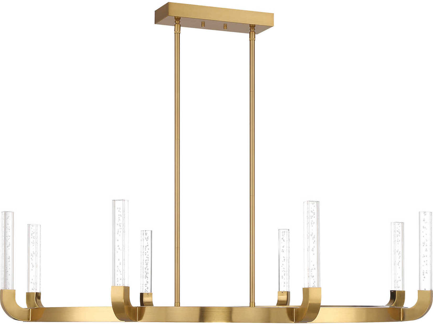 Savoy House Del Mar 8-Light Warm Brass Chandelier