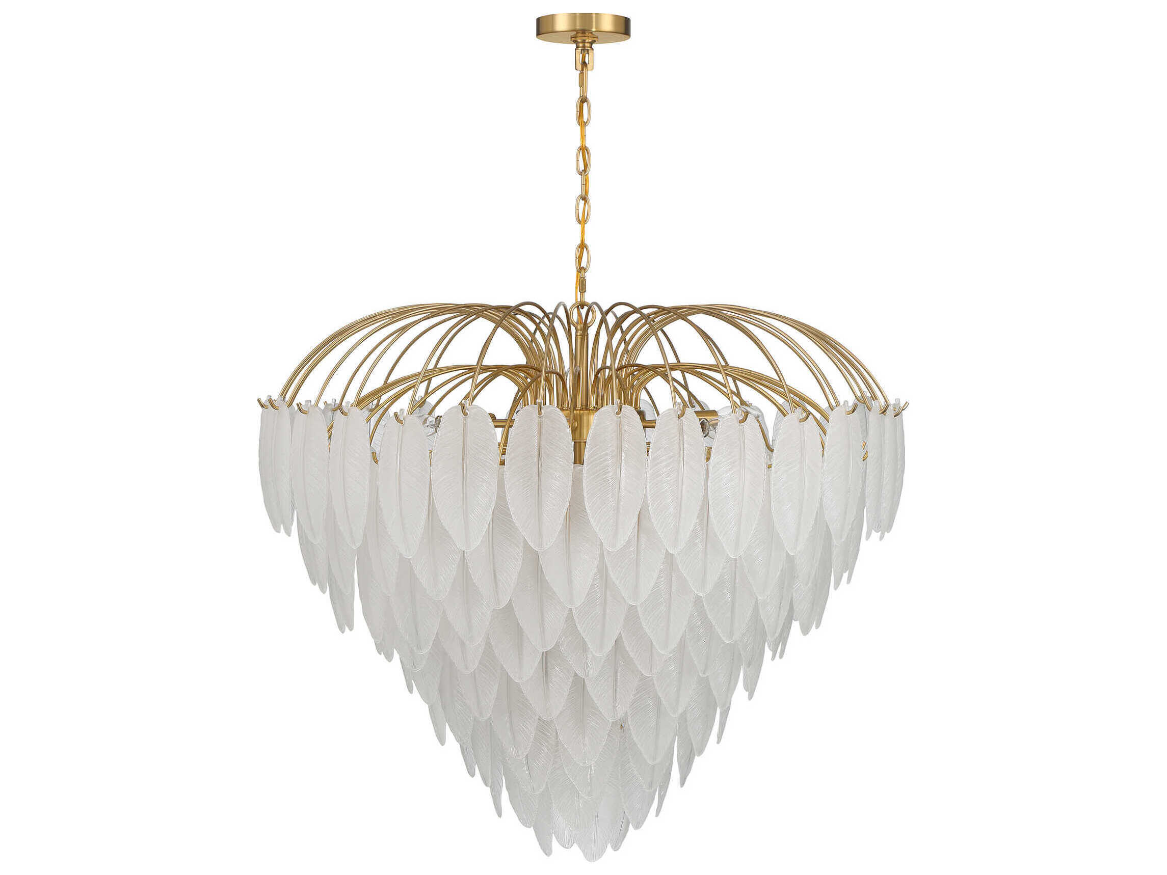 Savoy House Boa 15-Light Warm Brass Chandelier