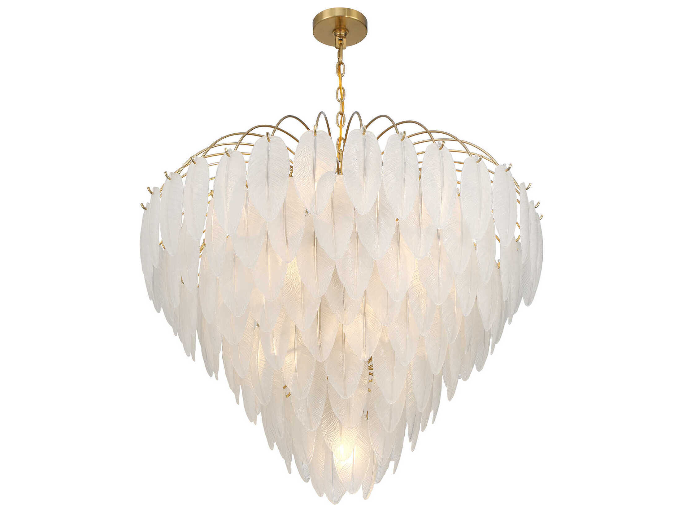 Savoy House Boa 15-Light Warm Brass Chandelier
