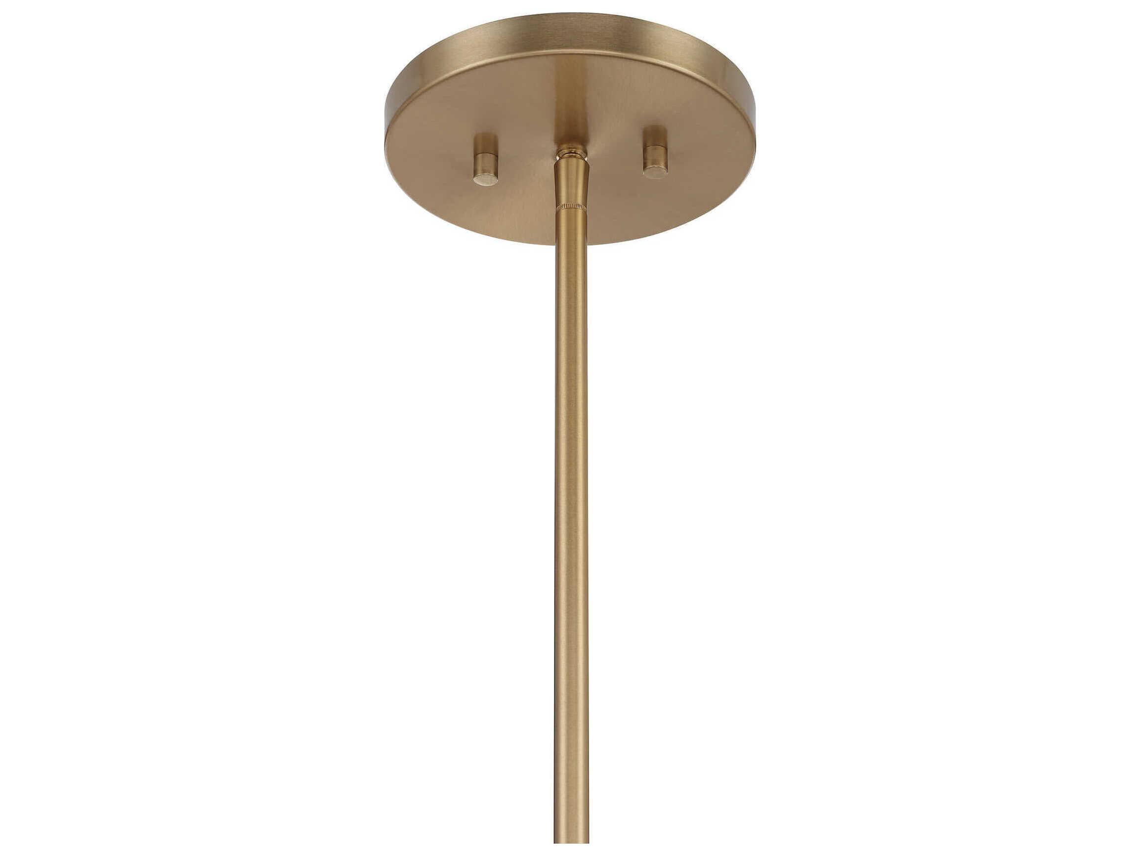 Savoy House Bancroft 5-Light Noble Brass Drum Round Chandelier