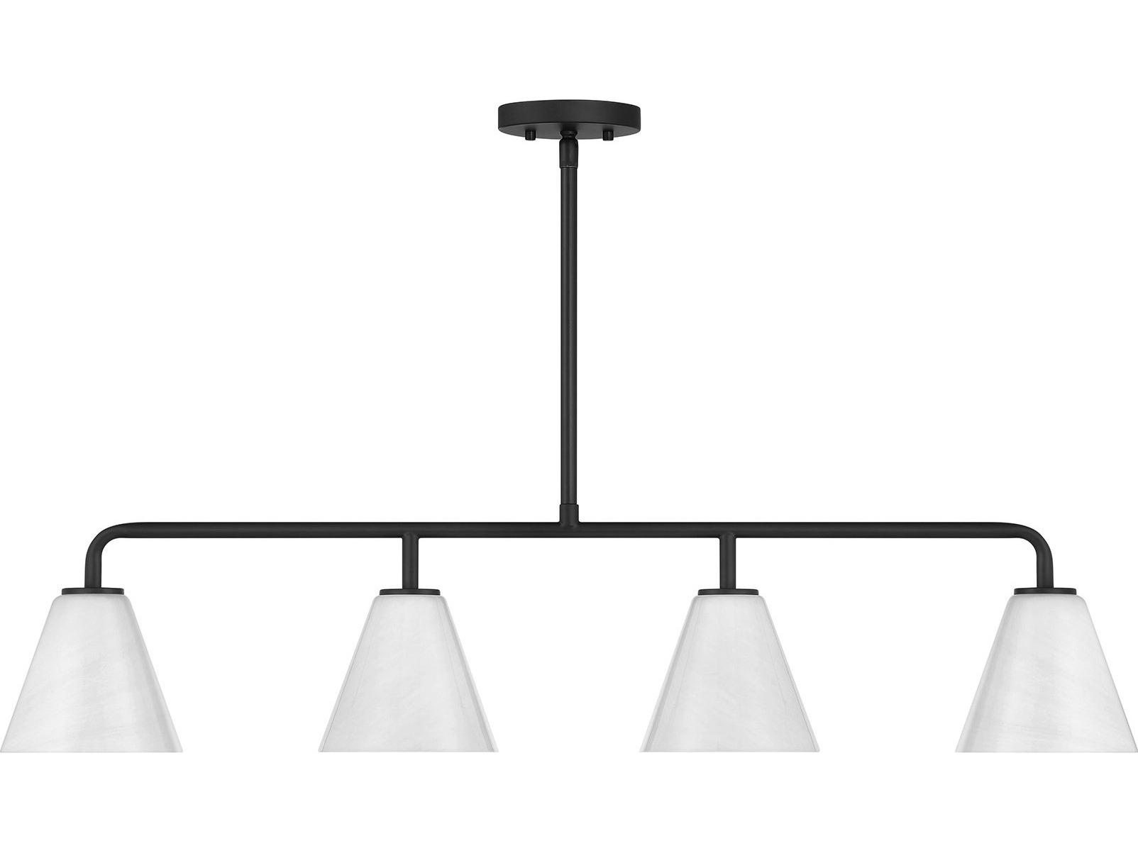 Savoy House Blair 4-Light Matte Black Island Pendant