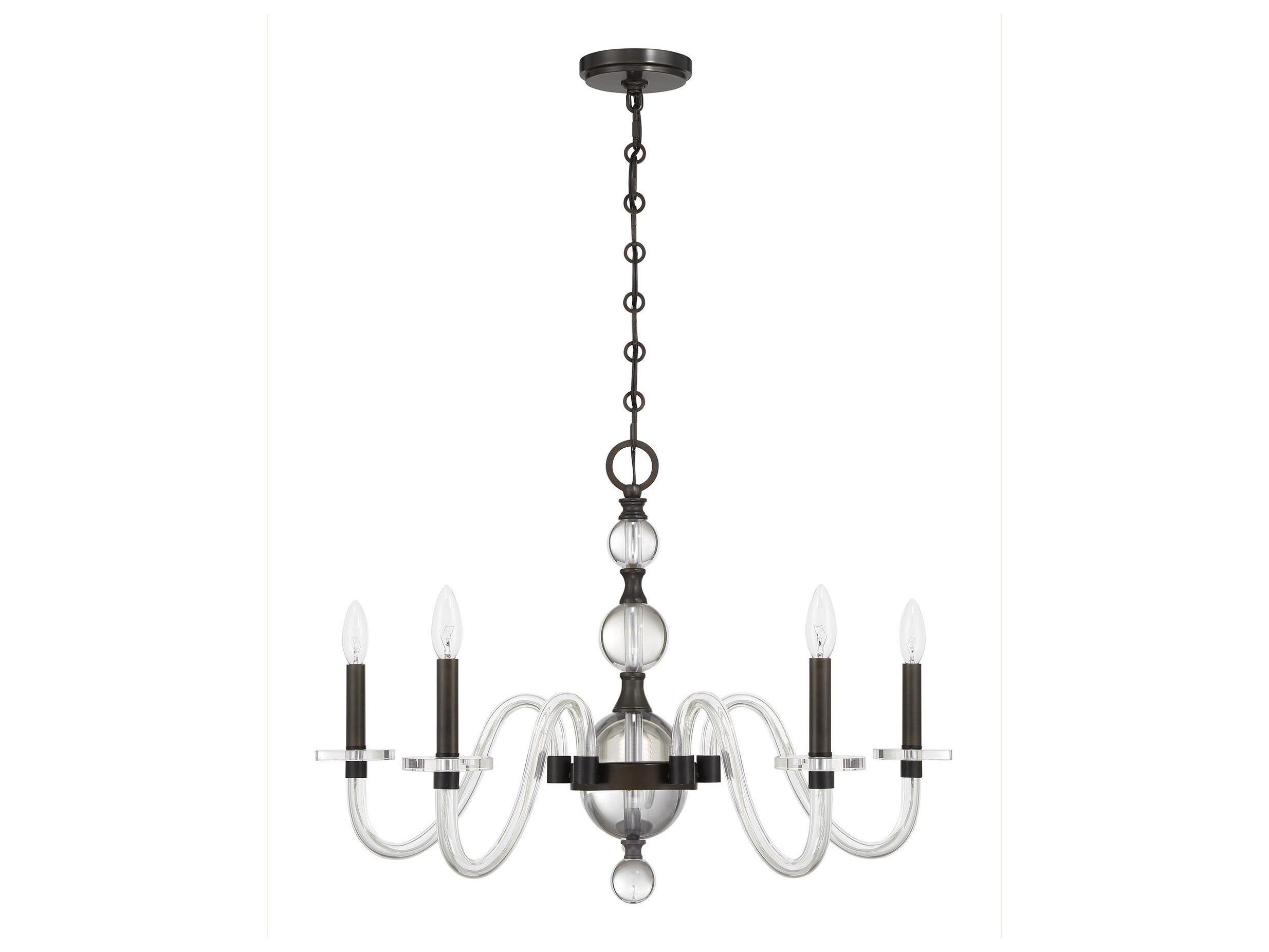 Savoy House Aragon 5-Light Mediterranean Bronze Traditional Candelabra Chandelier
