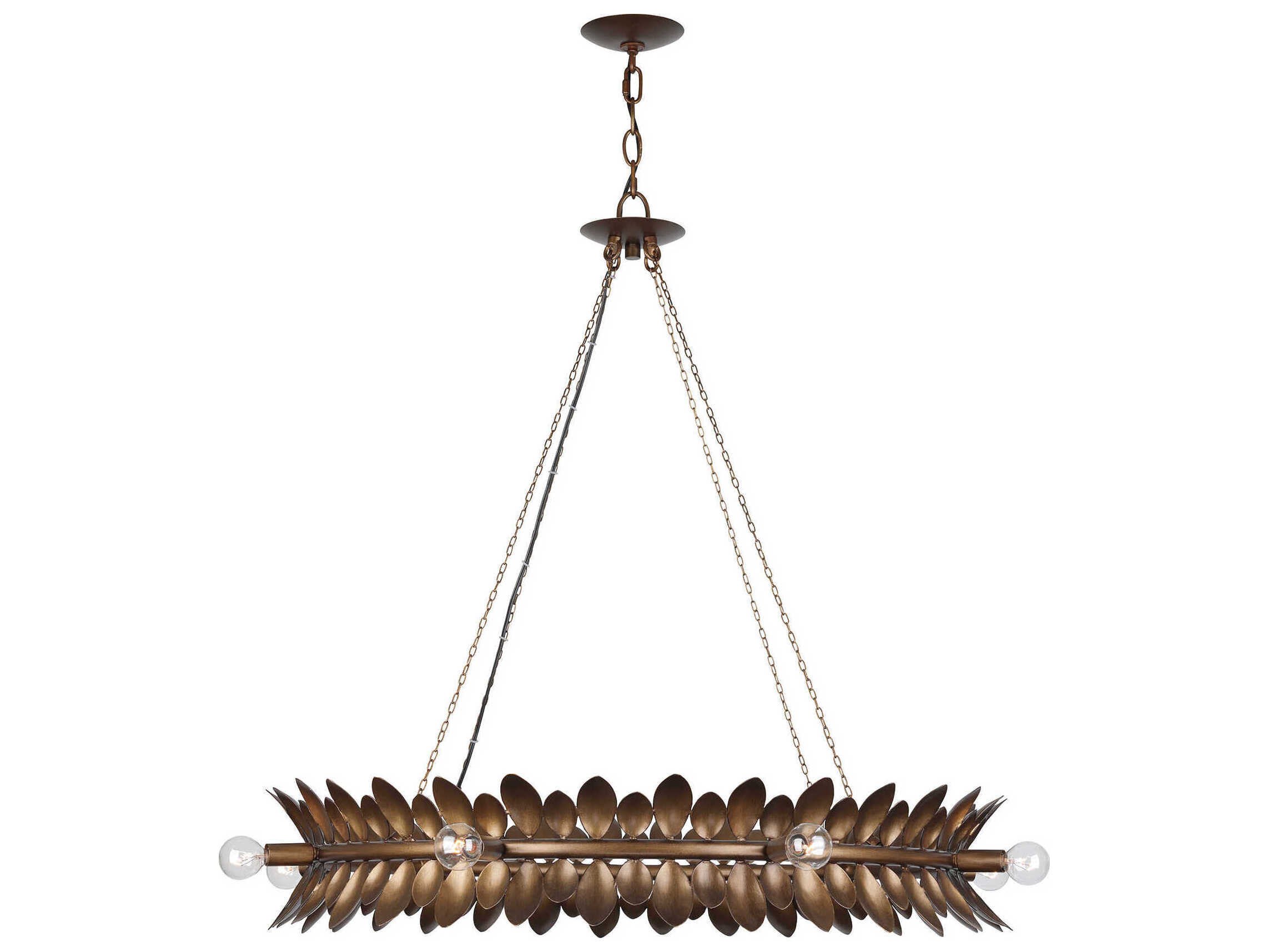 Savoy House Heiress 8-Light Patinated Bronze Round Chandelier