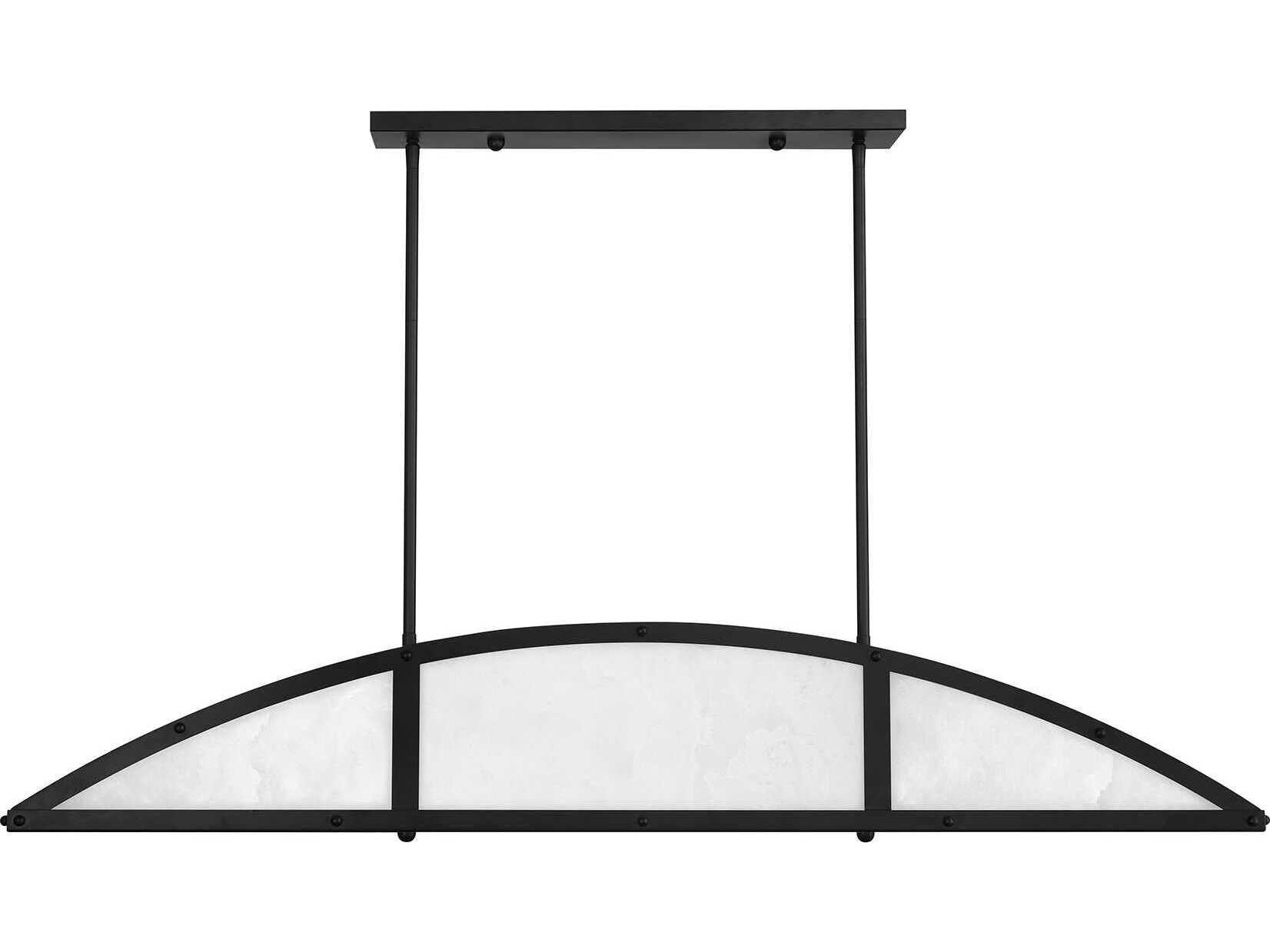 Savoy House Legacy 4-Light Matte Black Island Pendant