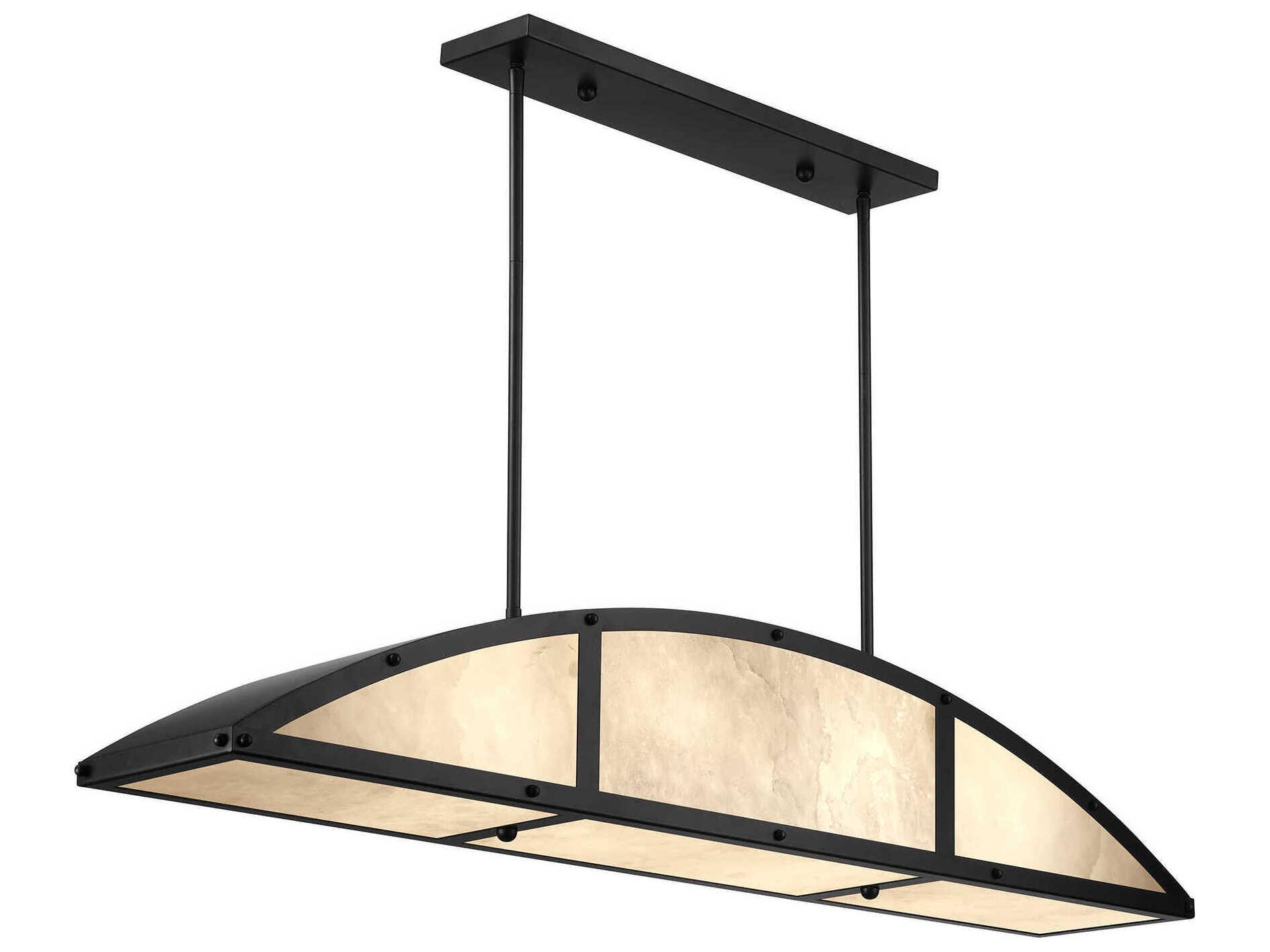 Savoy House Legacy 4-Light Matte Black Island Pendant