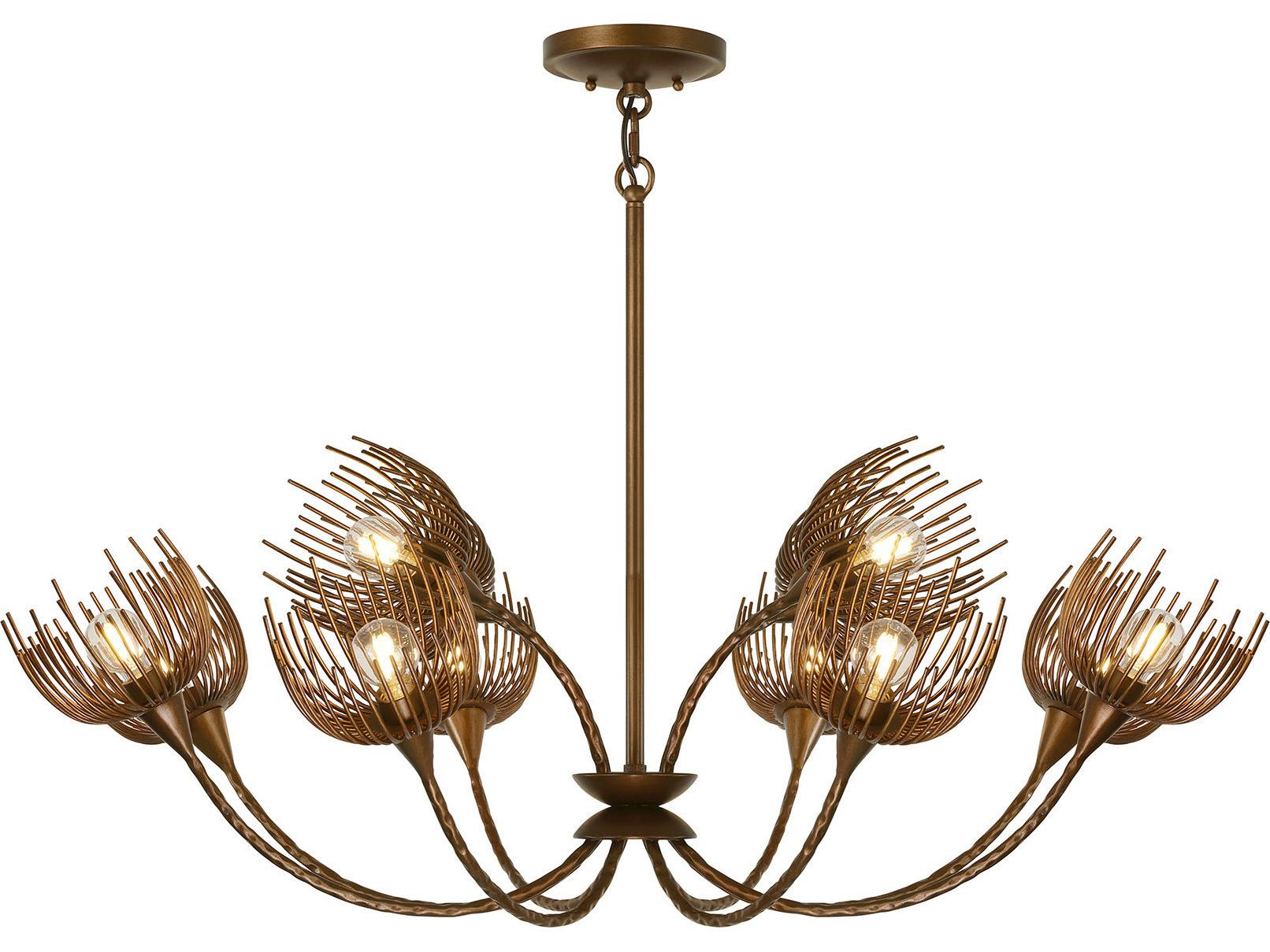 Savoy House Protea 12-Light Manchester Bronze Chandelier