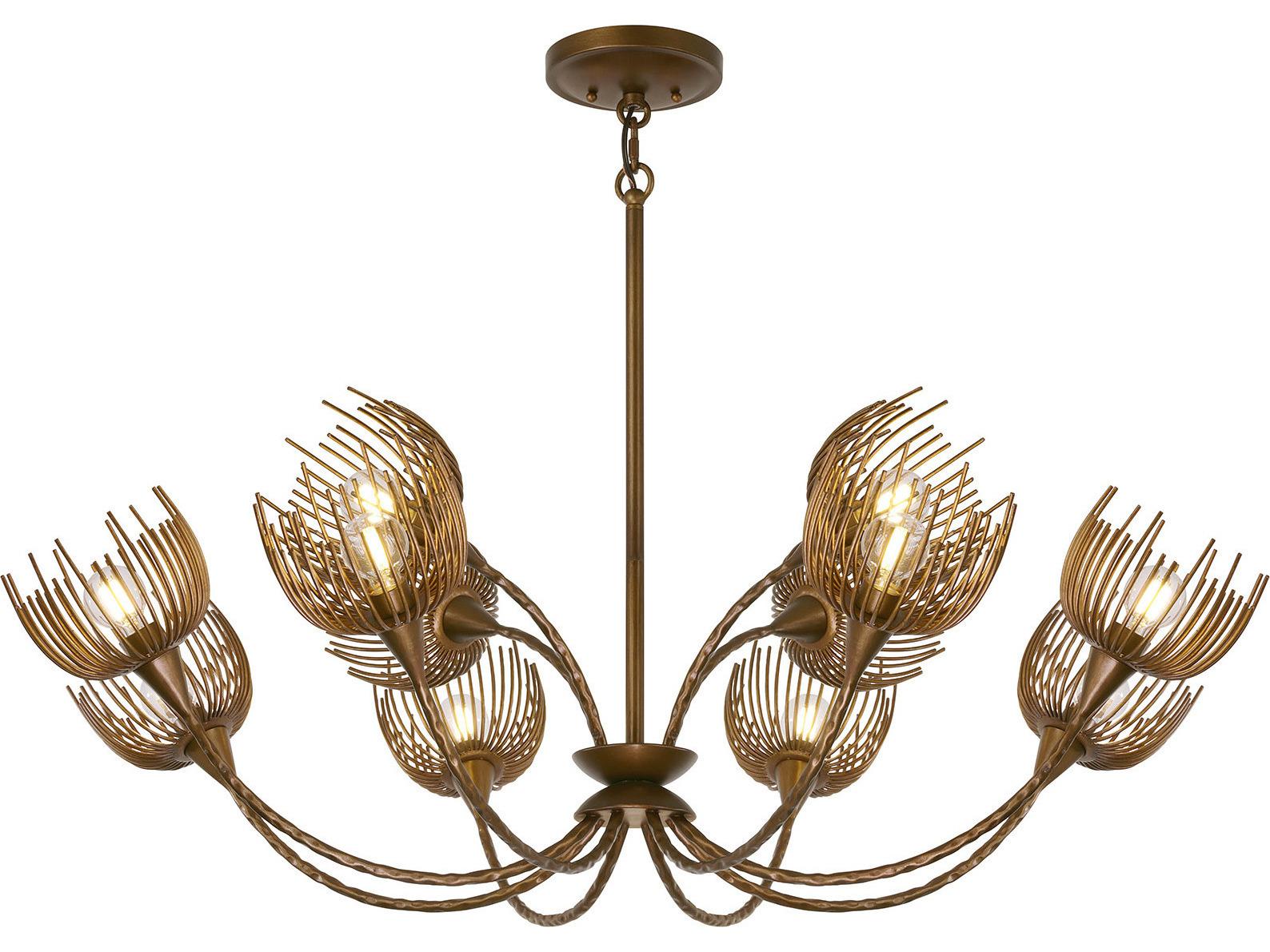 Savoy House Protea 12-Light Manchester Bronze Chandelier