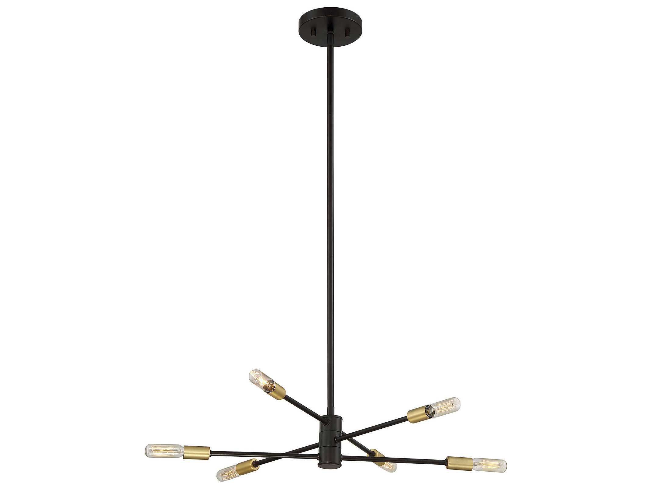 Savoy House Lyrique 6-Light Bronze Brass Pendant