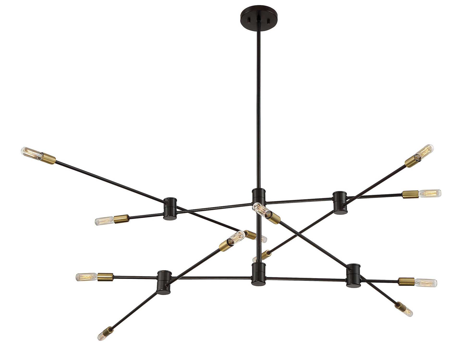 Savoy House Lyrique 12-Light Bronze Brass Pendant