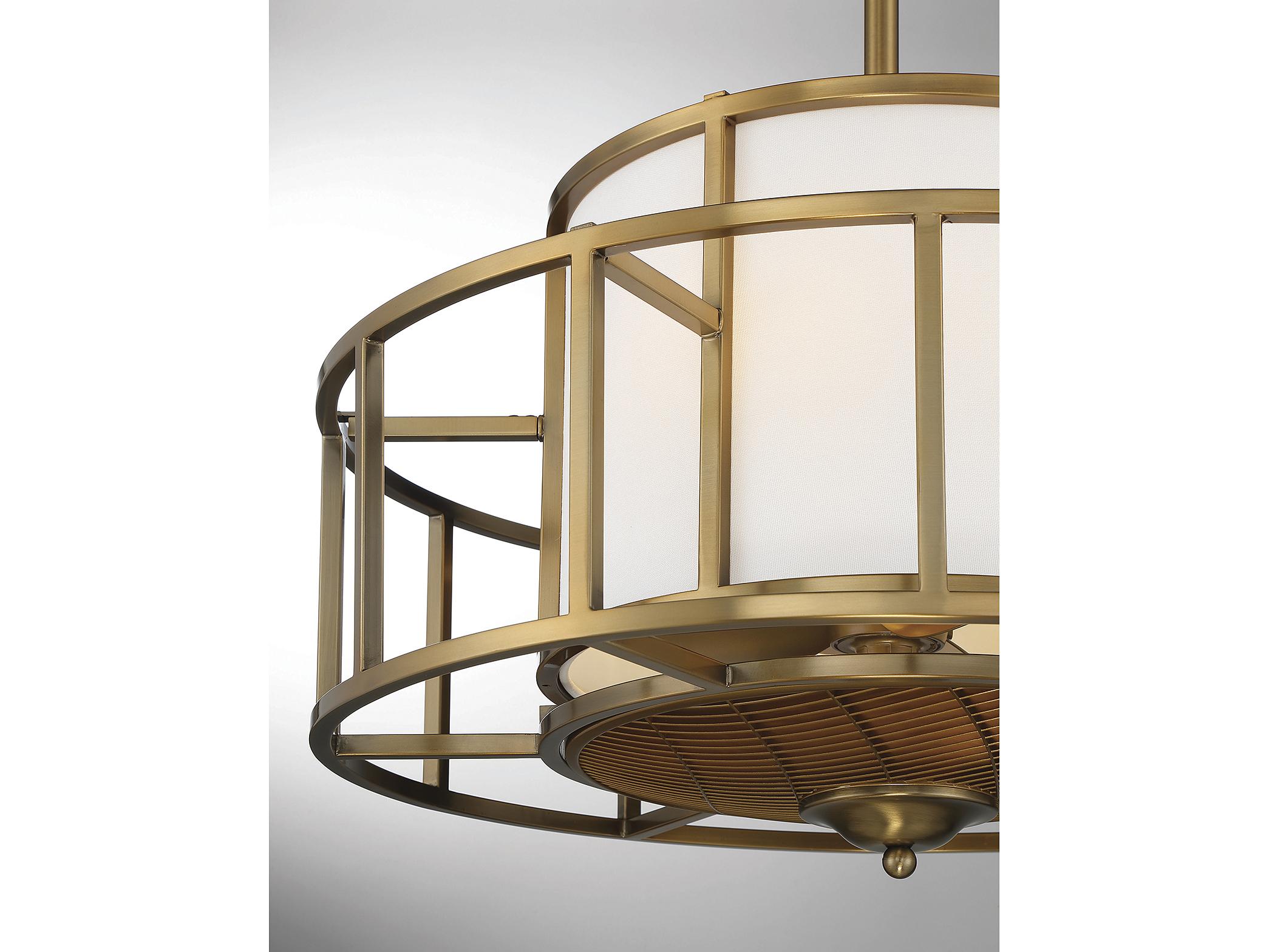 Savoy House Oslo 4 - Light 26" LED Ceiling Fan