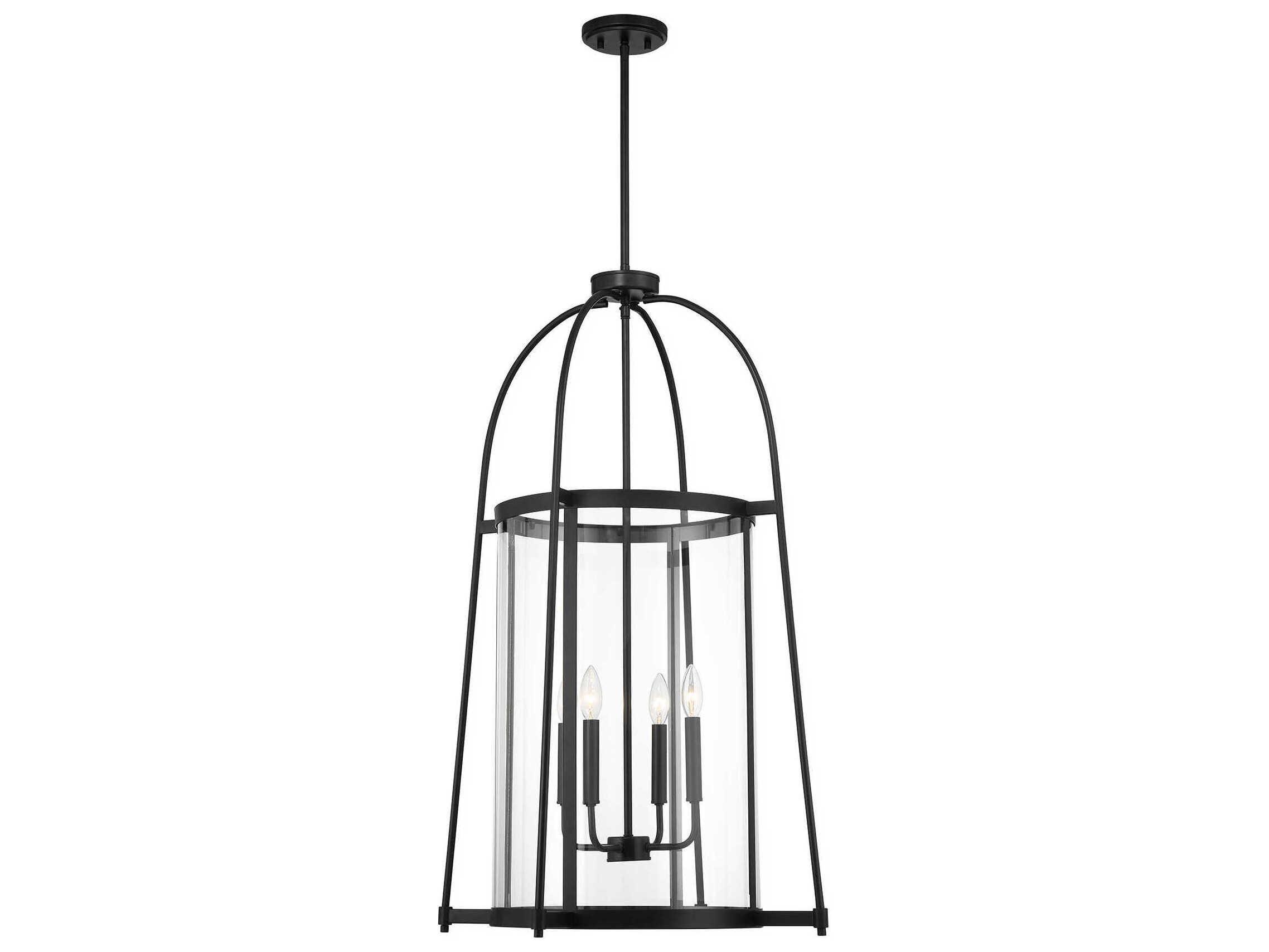 Savoy House Rosedale 4-Light Matte Black Pendant