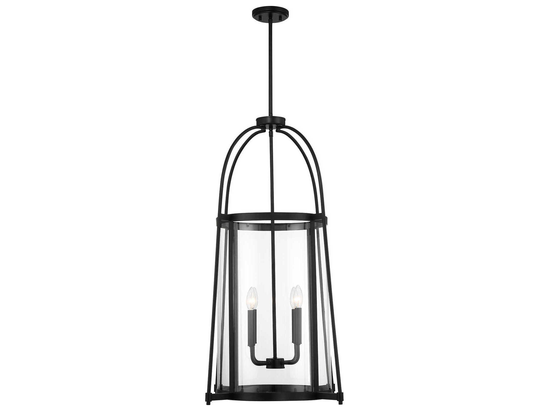 Savoy House Rosedale 4-Light Matte Black Pendant