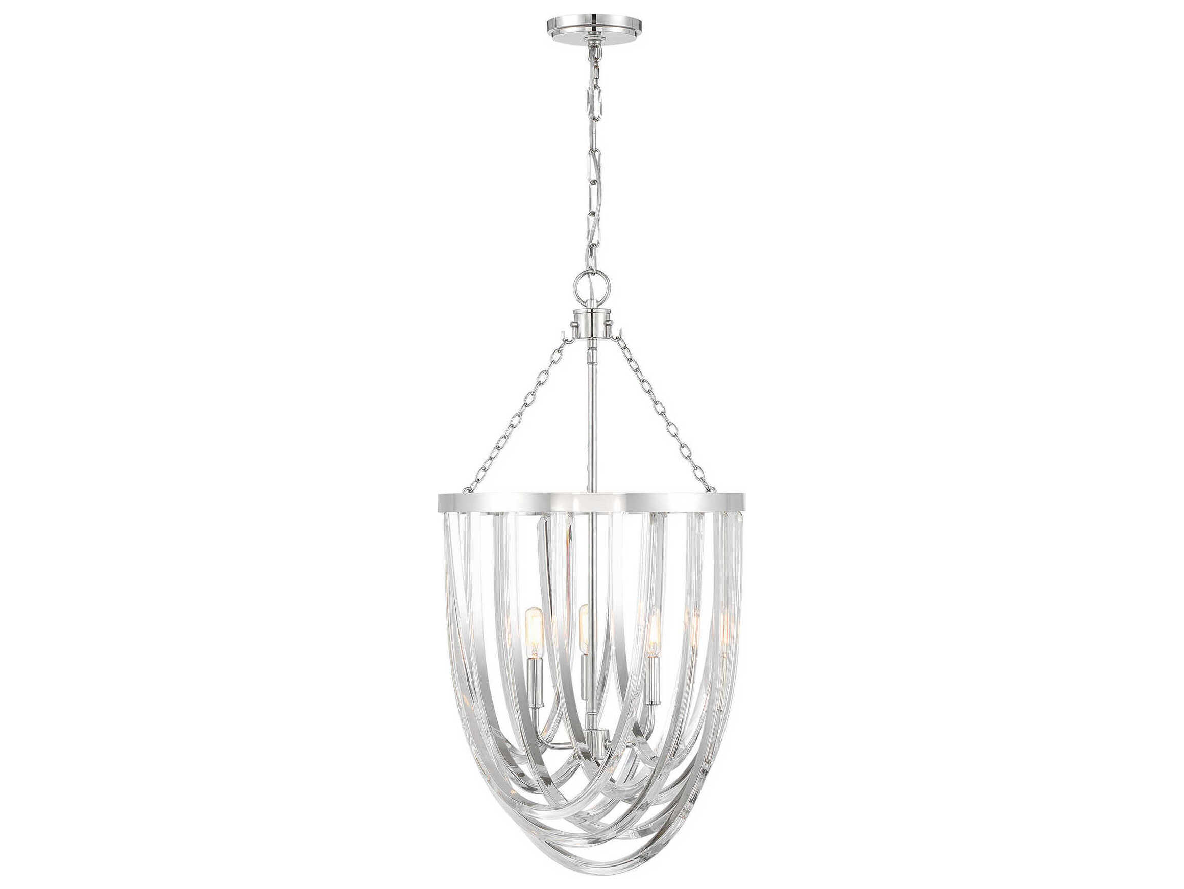 Savoy House Jennings 3-Light Polished Nickel Pendant