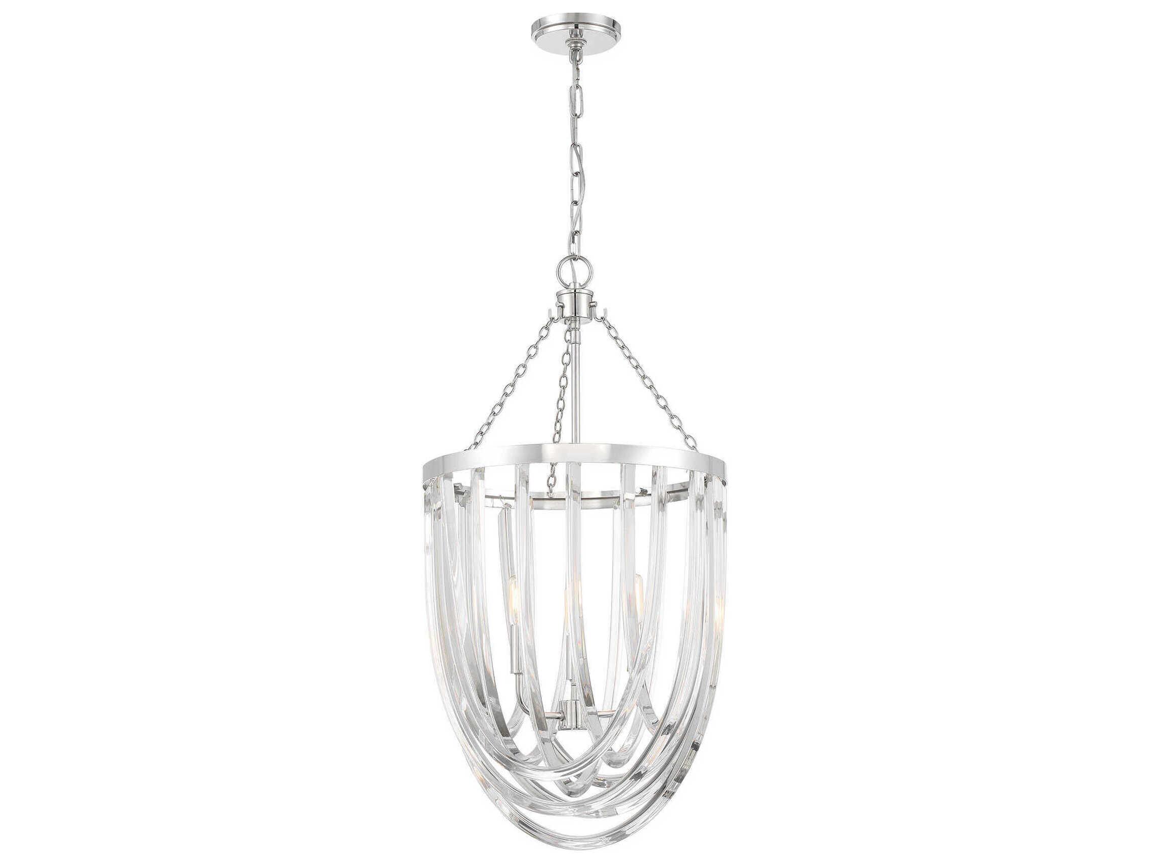 Savoy House Jennings 3-Light Polished Nickel Pendant