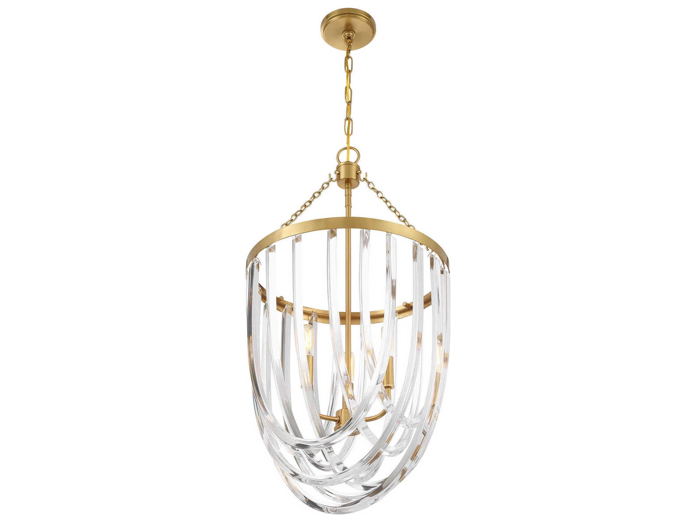Savoy House Jennings 3-Light Warm Brass Pendant