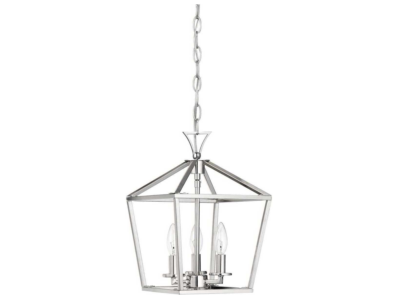 Savoy House Townsend 3-Light Polished Nickel Mini Pendant