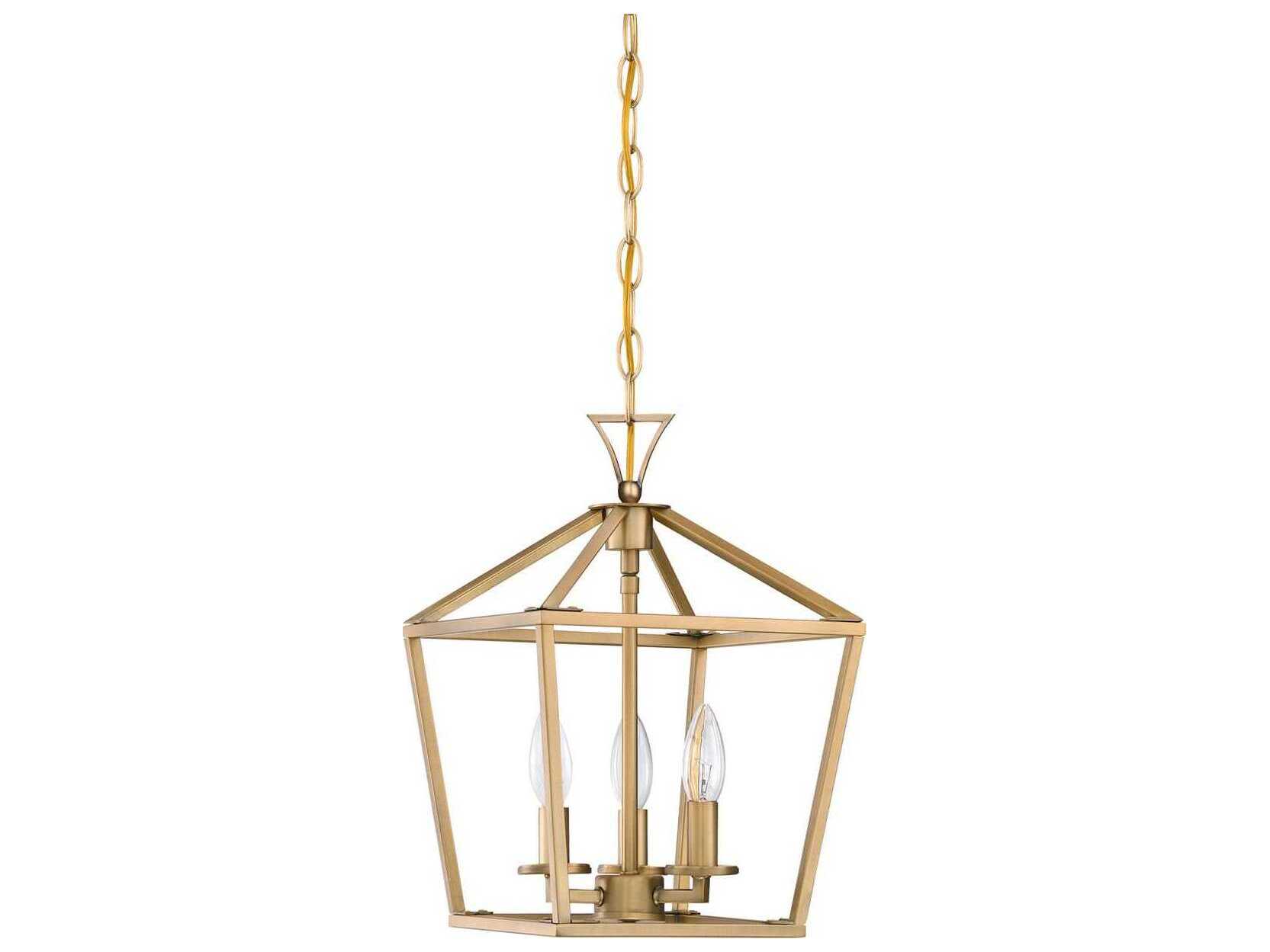 Savoy House Townsend 3-Light Warm Brass Mini Pendant