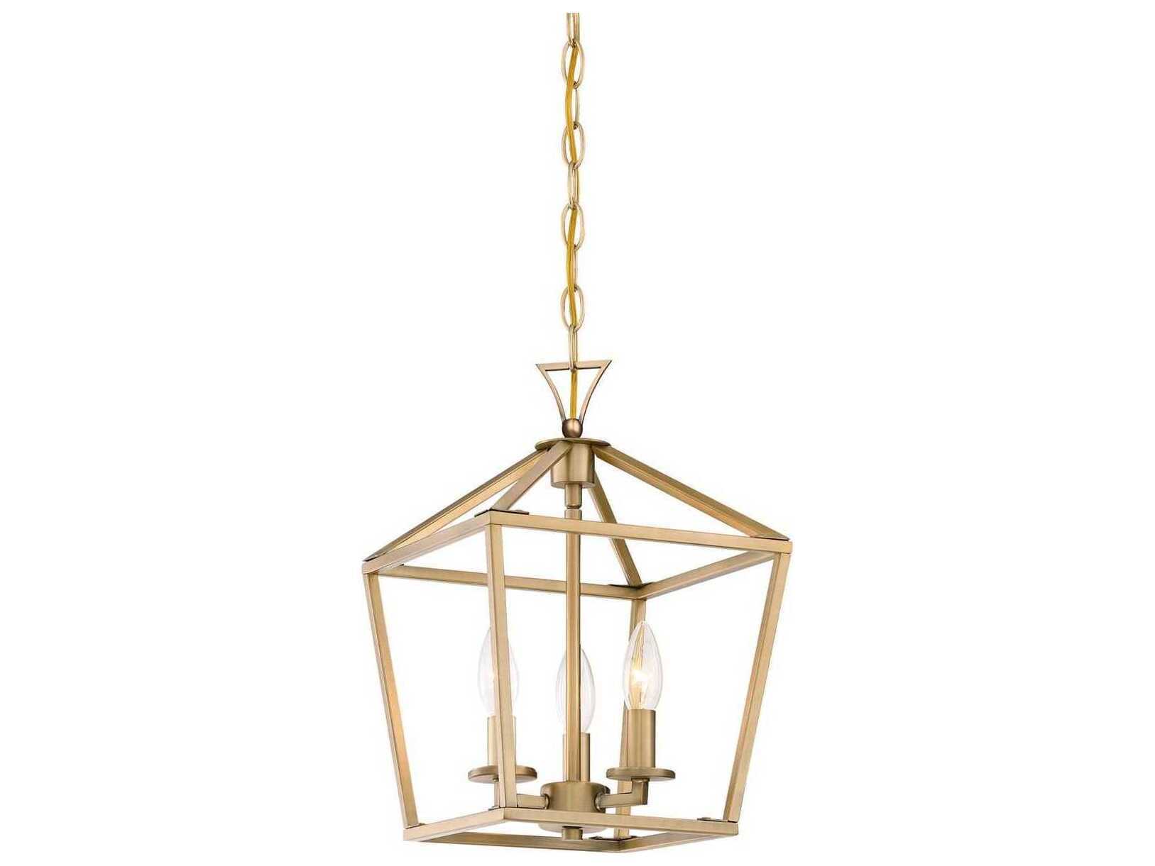 Savoy House Townsend 3-Light Warm Brass Mini Pendant