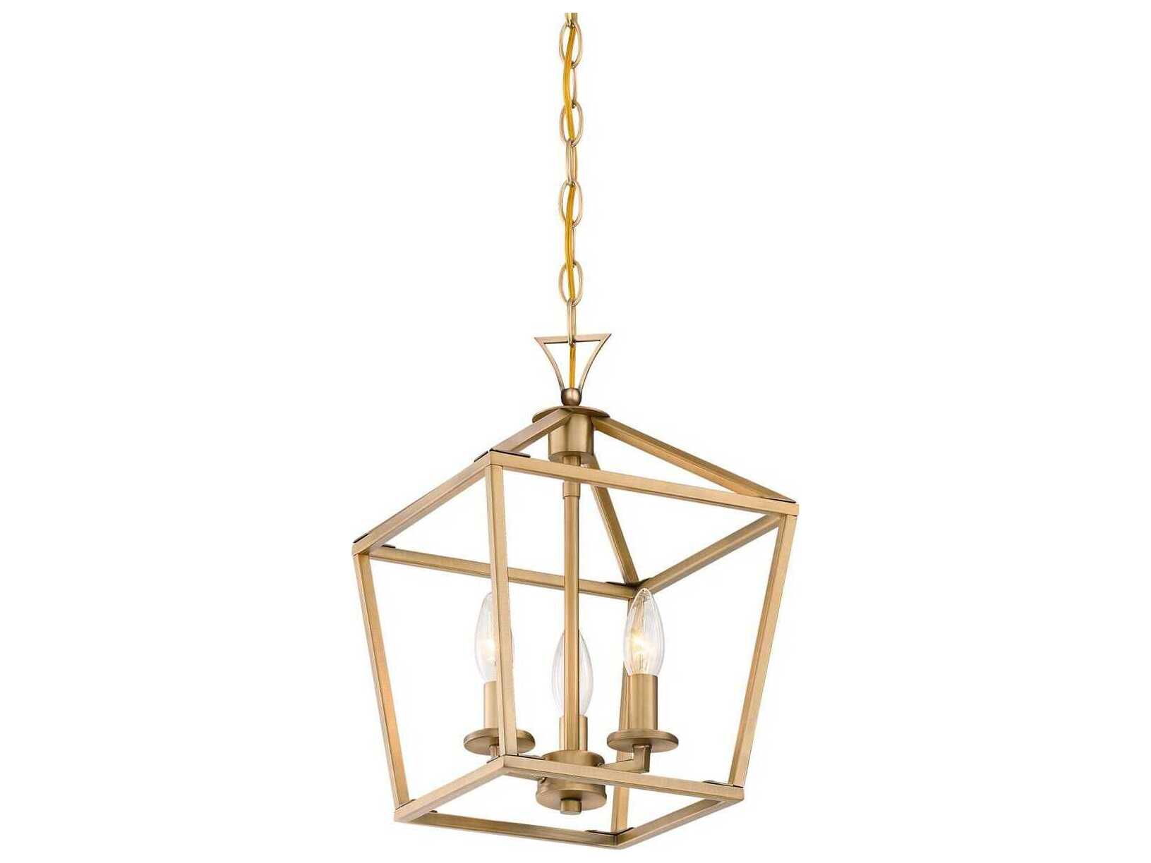 Savoy House Townsend 3-Light Warm Brass Mini Pendant