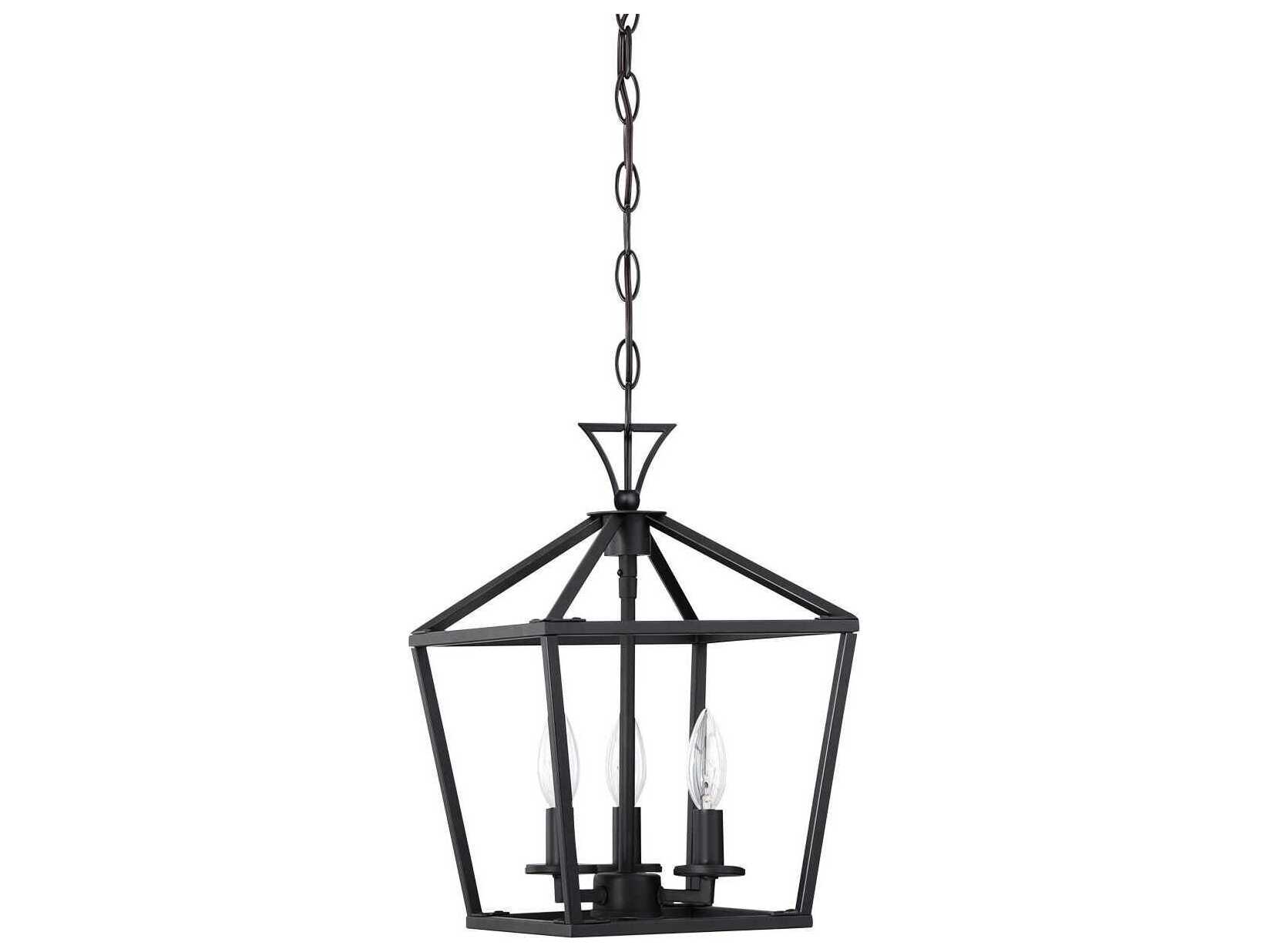 Savoy House Townsend 3-Light Matte Black Mini Pendant