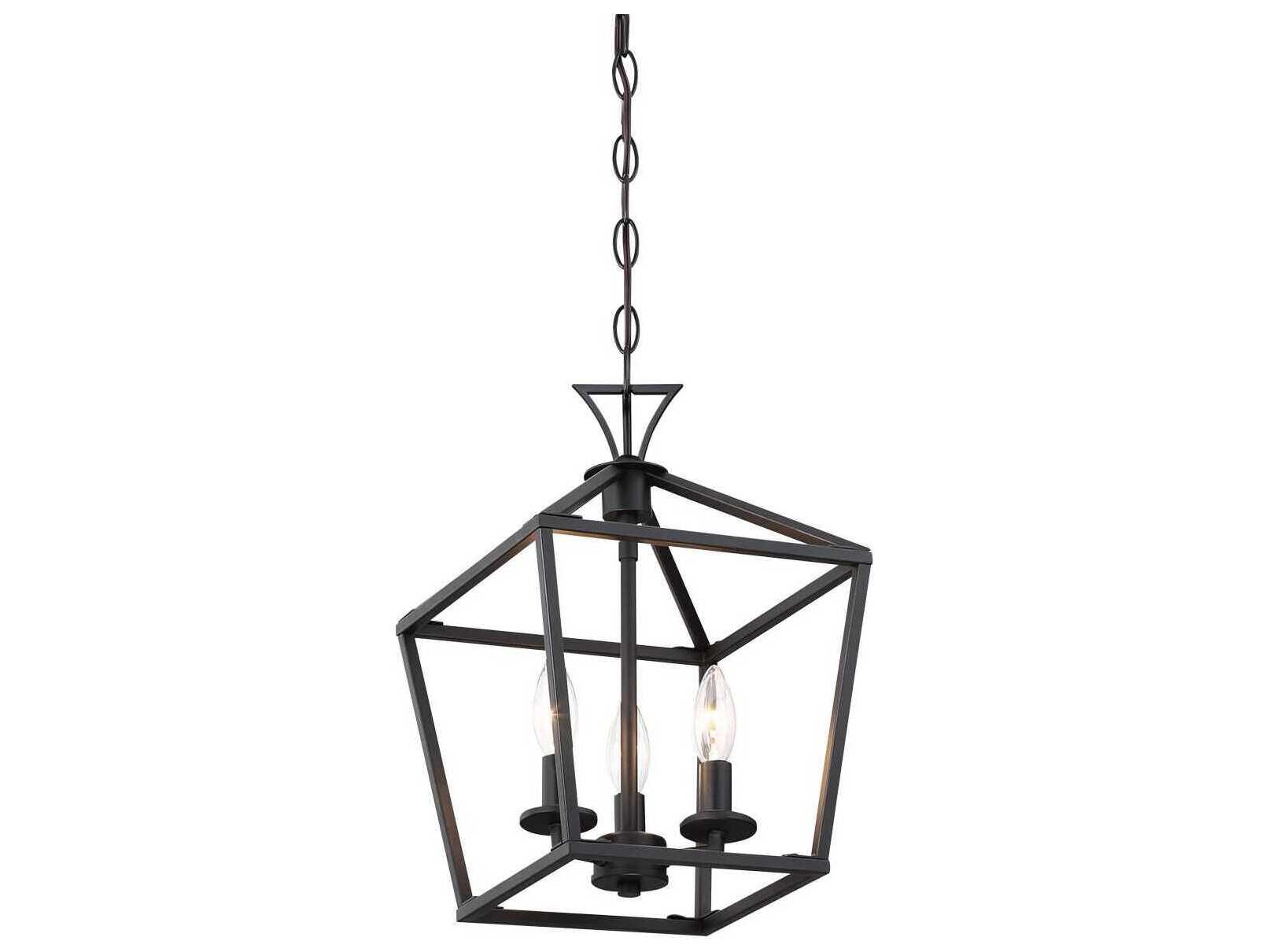 Savoy House Townsend 3-Light Matte Black Mini Pendant