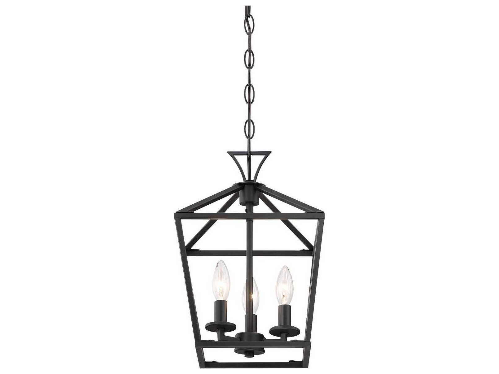 Savoy House Townsend 3-Light Matte Black Mini Pendant