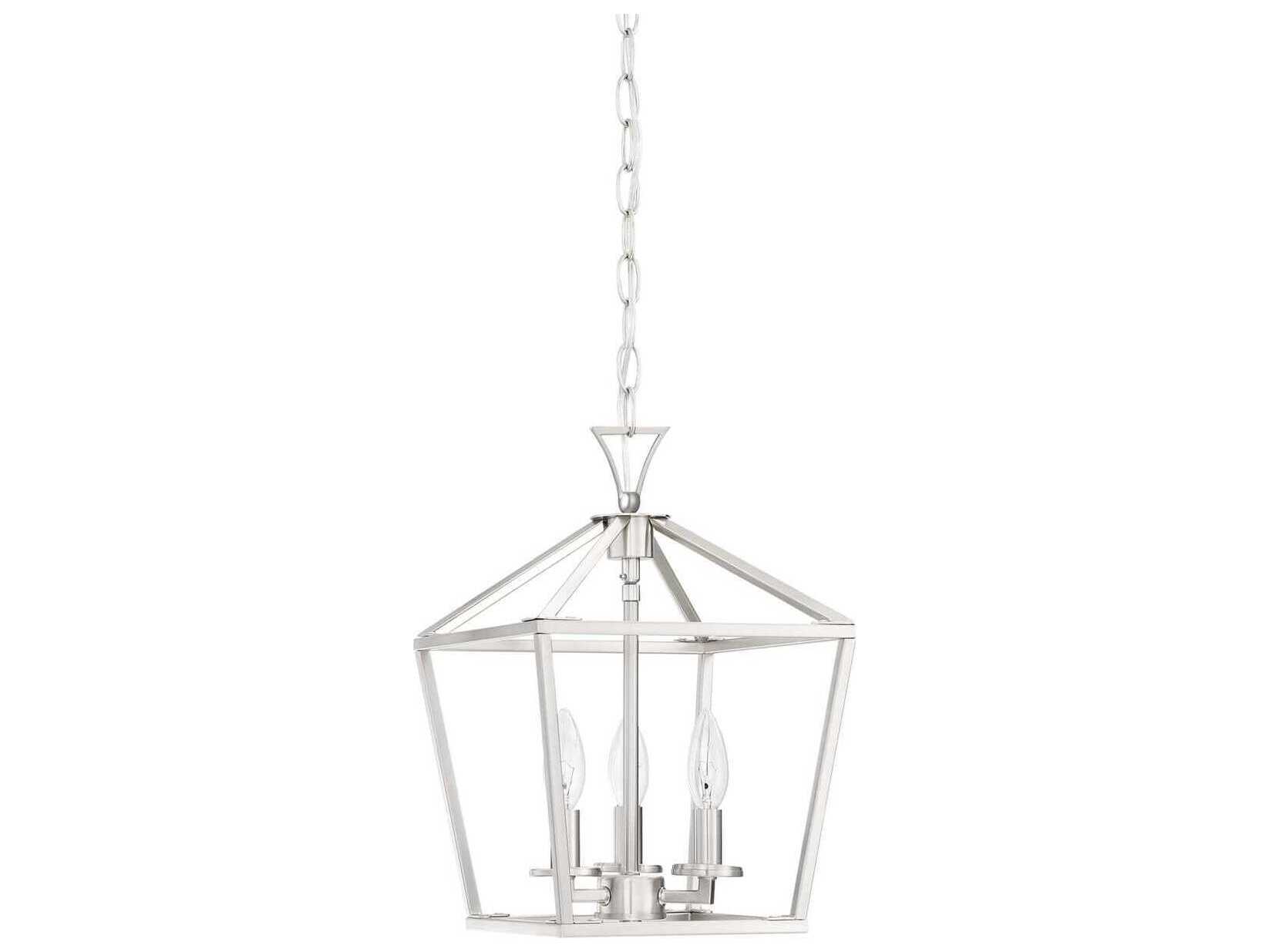 Savoy House Townsend 3-Light Satin Nickel Mini Pendant