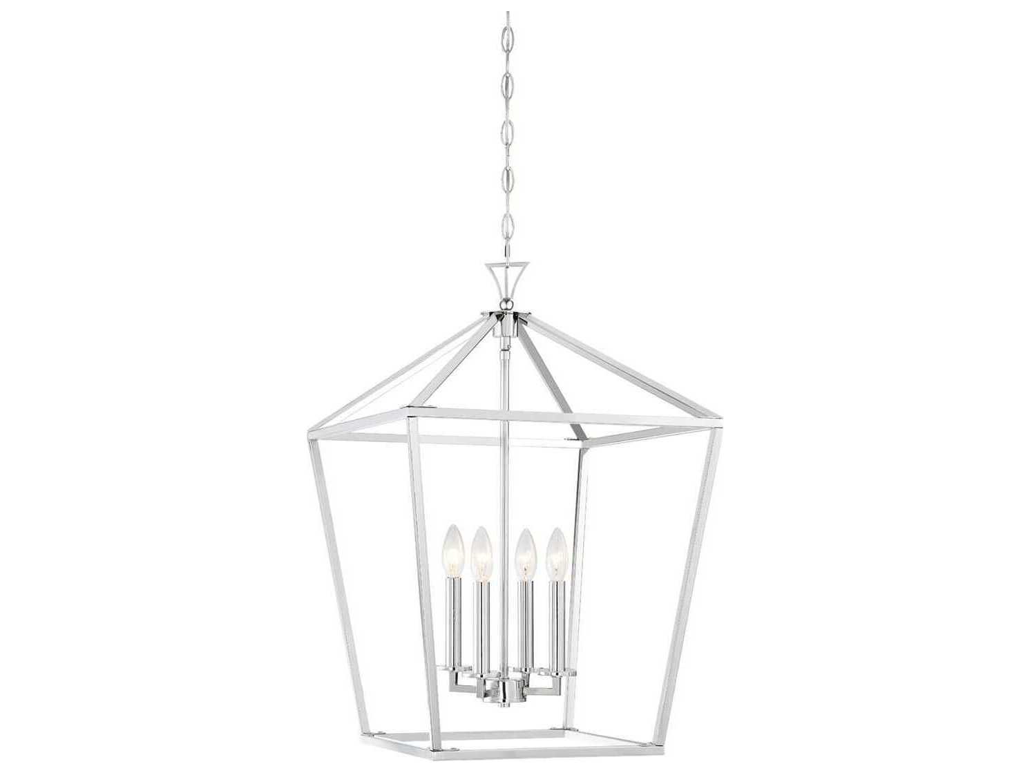 Savoy House Townsend 4-Light Polished Nickel Pendant