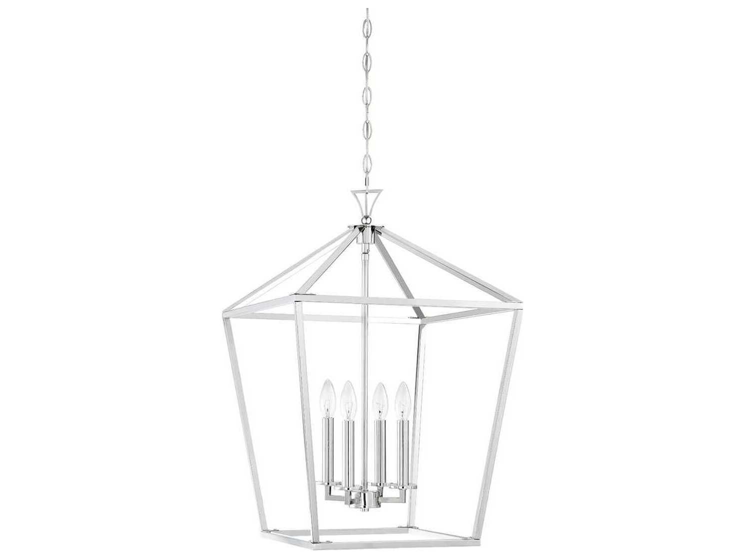 Savoy House Townsend 4-Light Polished Nickel Pendant