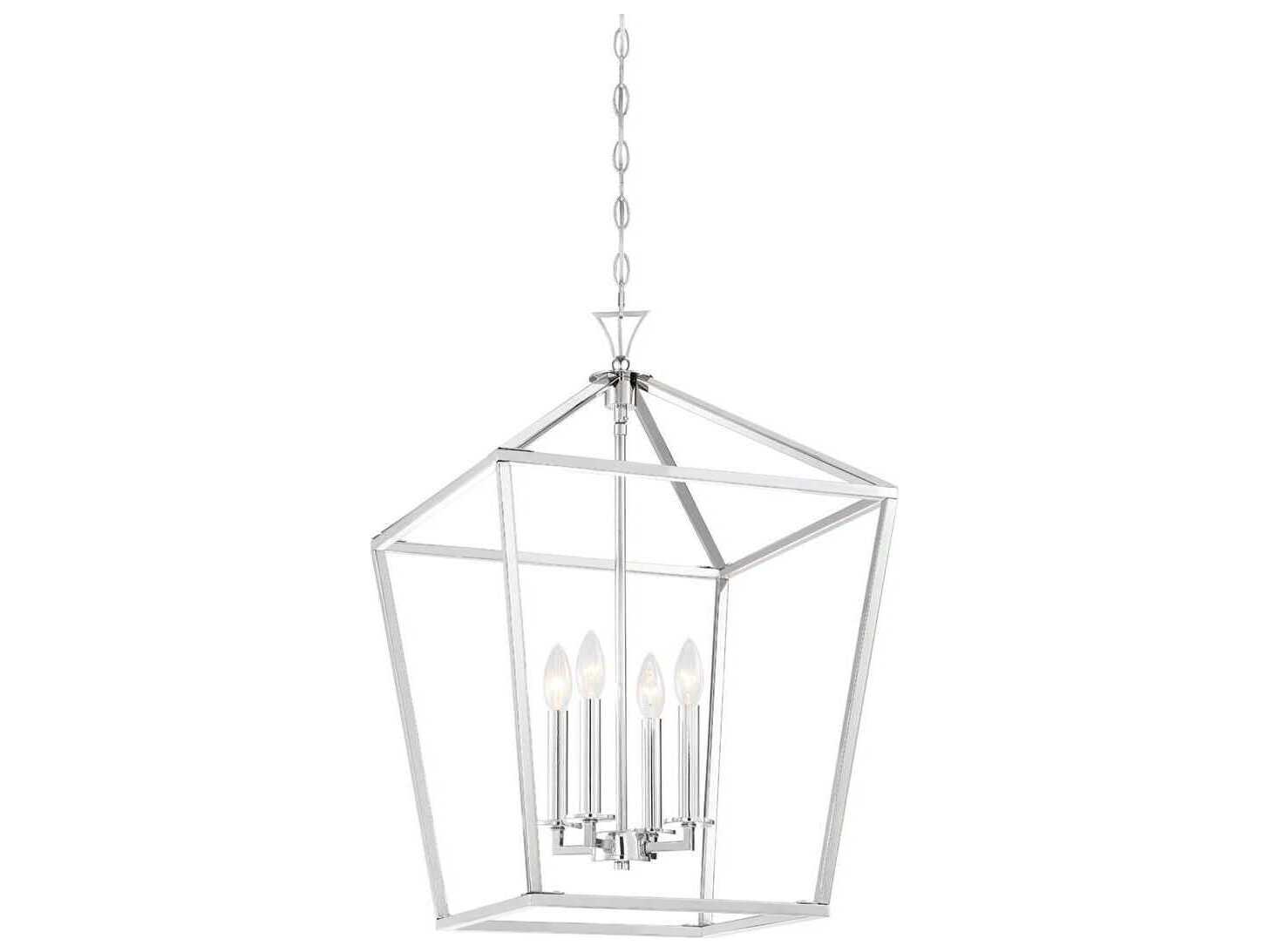 Savoy House Townsend 4-Light Polished Nickel Pendant