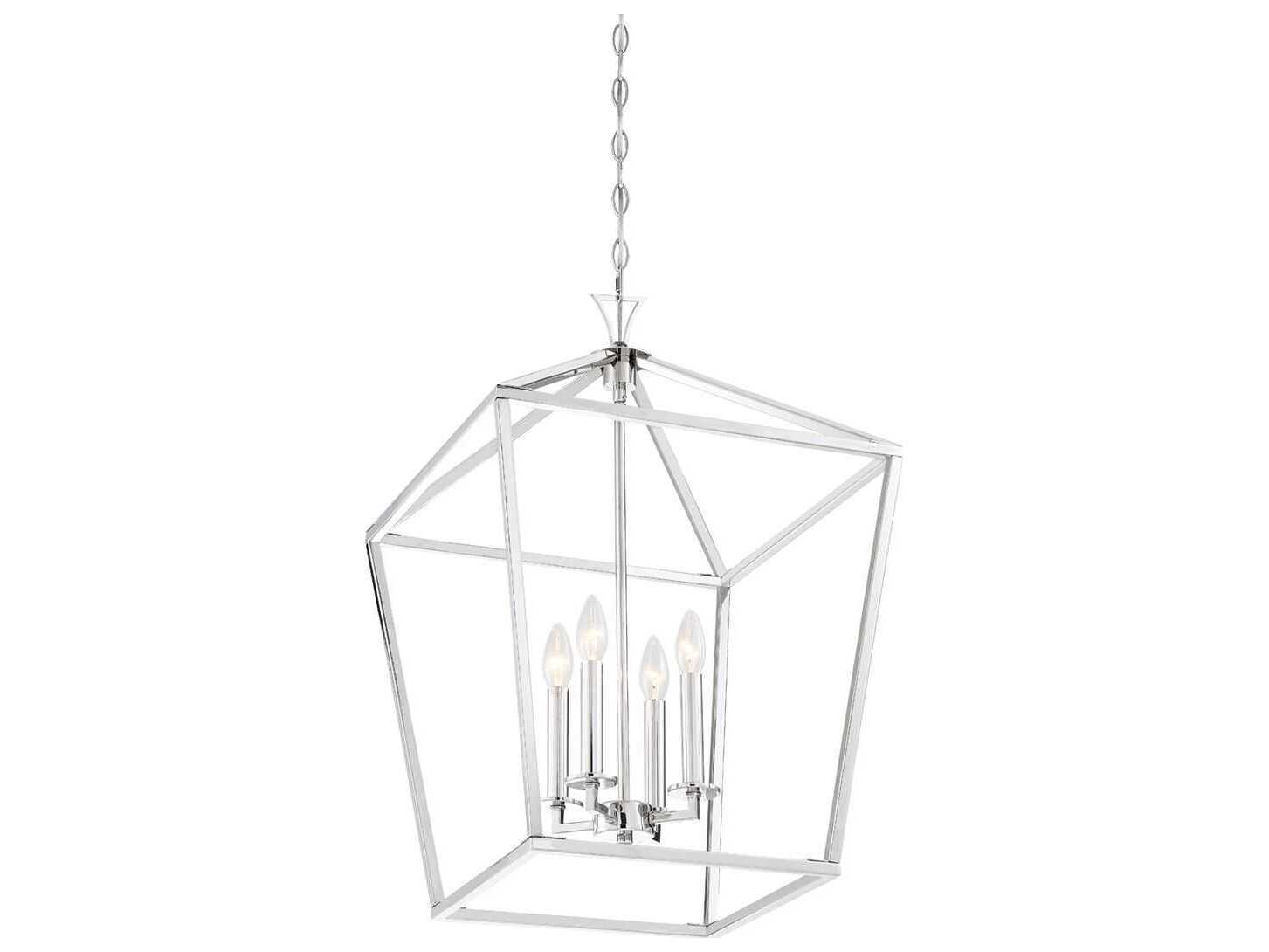 Savoy House Townsend 4-Light Polished Nickel Pendant