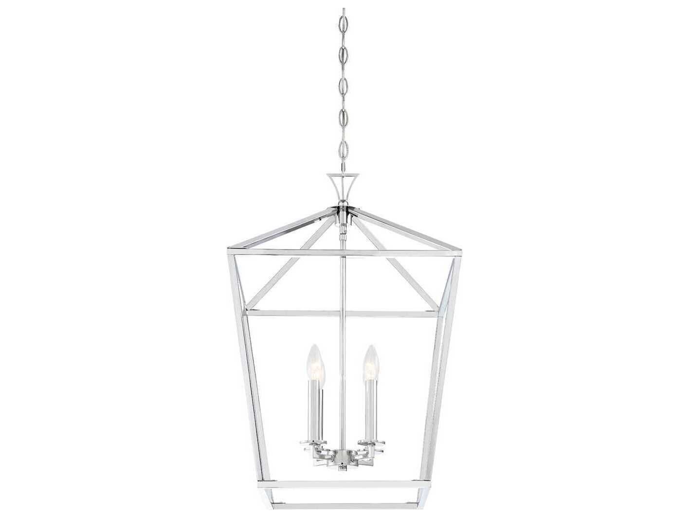 Savoy House Townsend 4-Light Polished Nickel Pendant