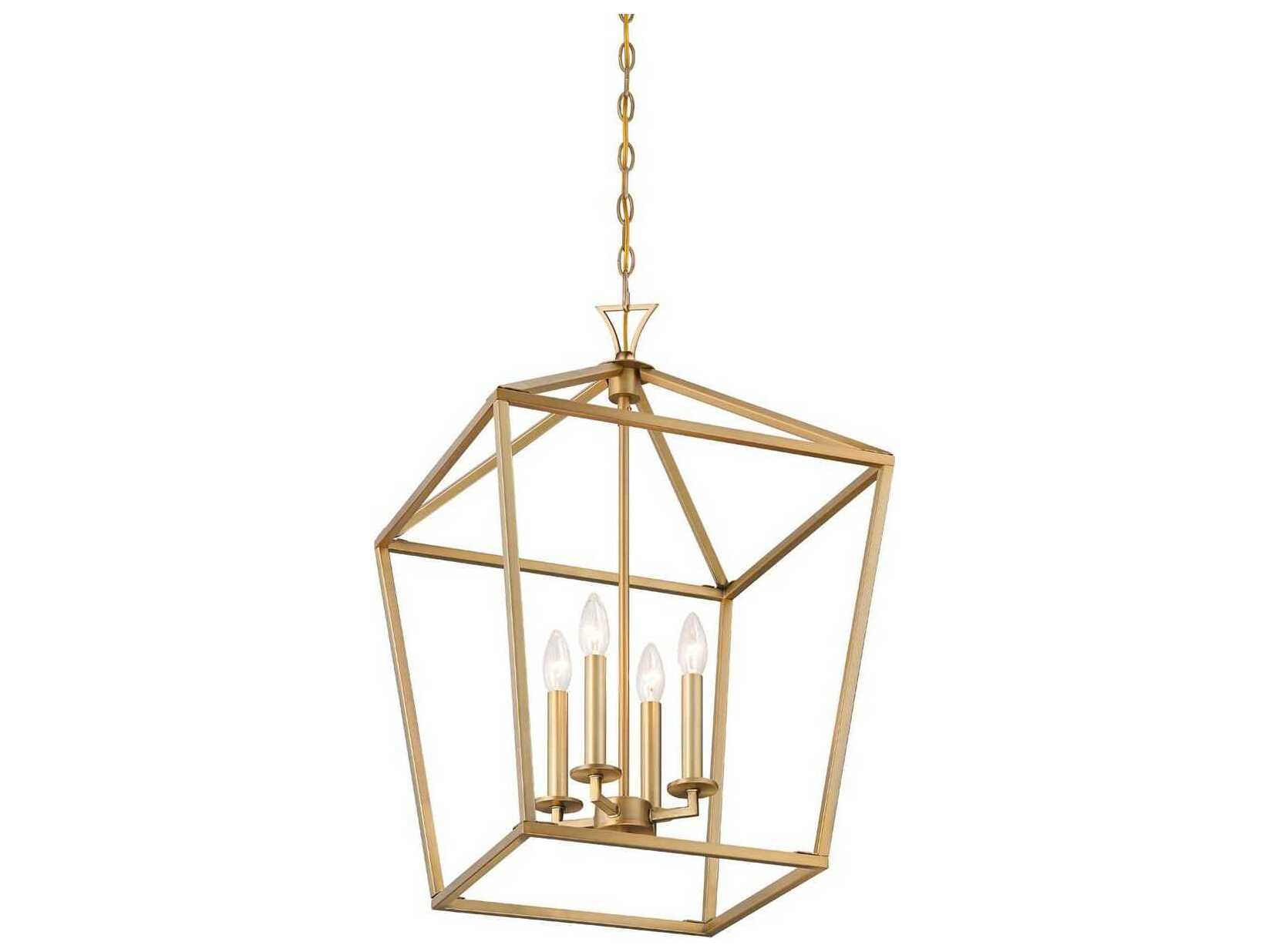 Savoy House Townsend 4-Light Warm Brass Pendant