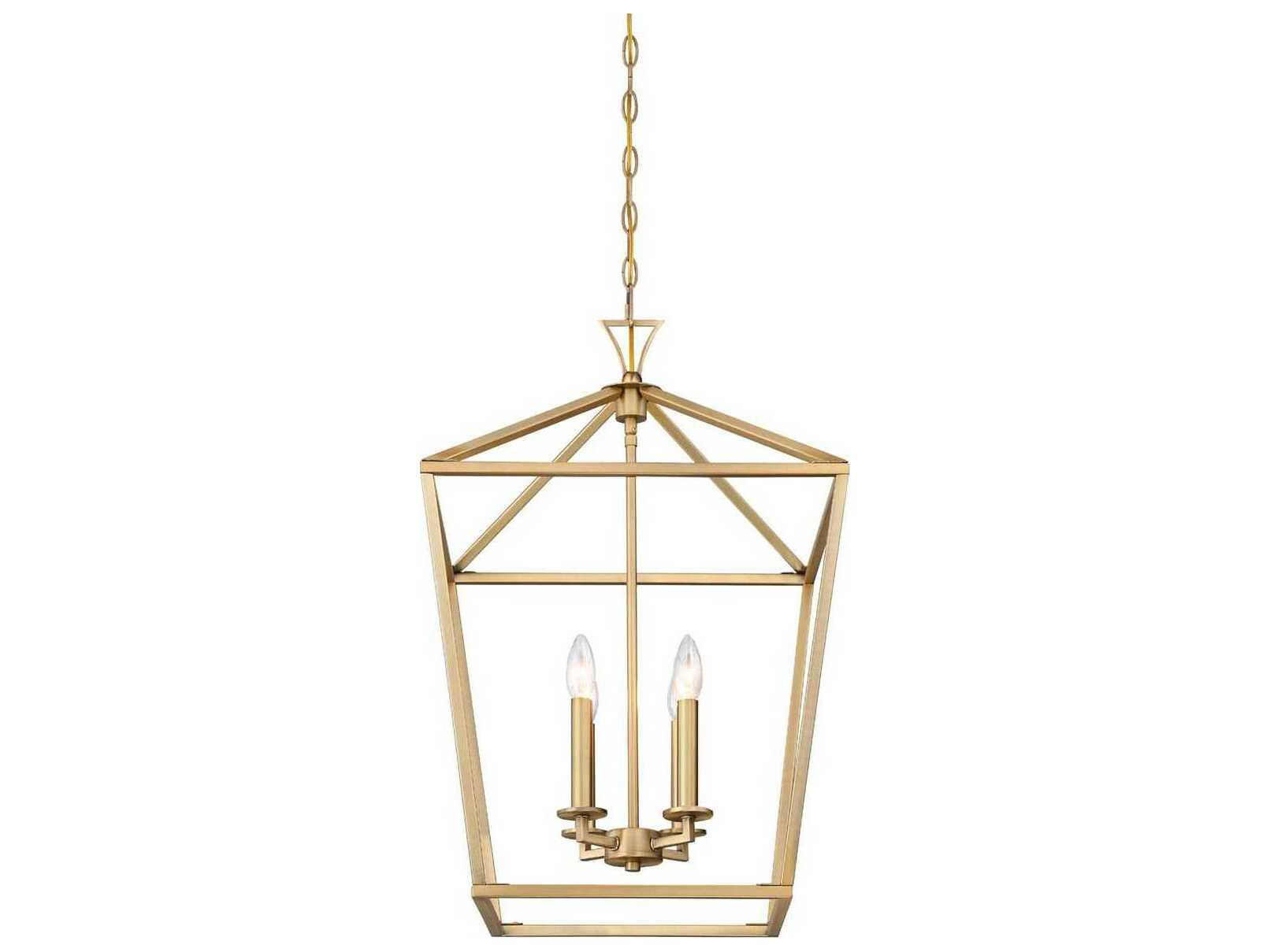 Savoy House Townsend 4-Light Warm Brass Pendant