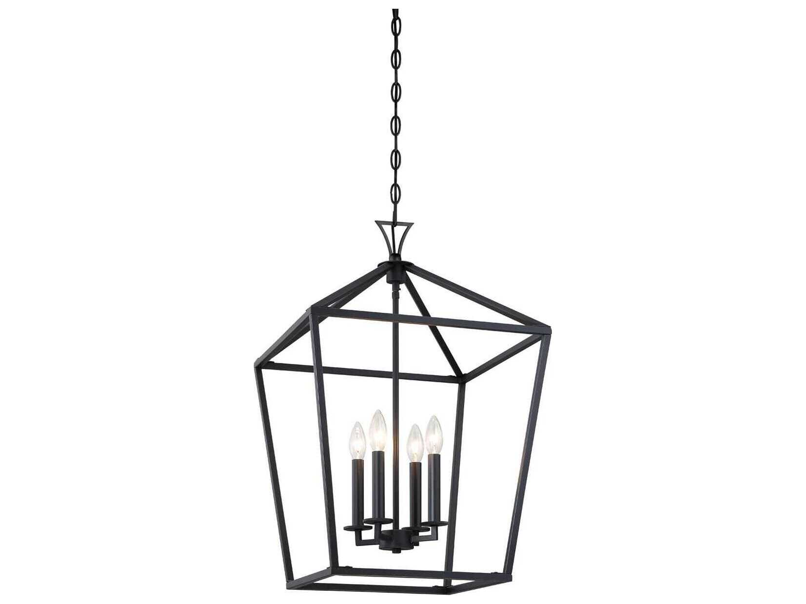 Savoy House Townsend 4-Light Matte Black Pendant