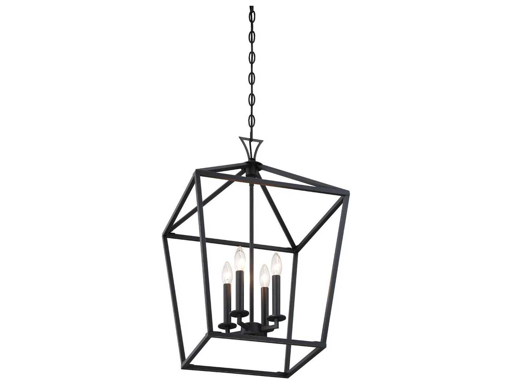 Savoy House Townsend 4-Light Matte Black Pendant