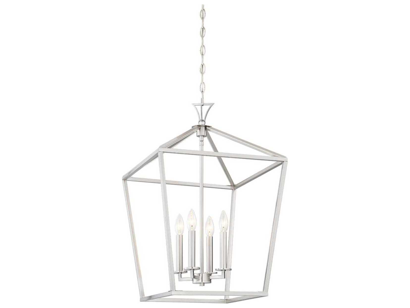 Savoy House Townsend 4-Light Satin Nickel Pendant