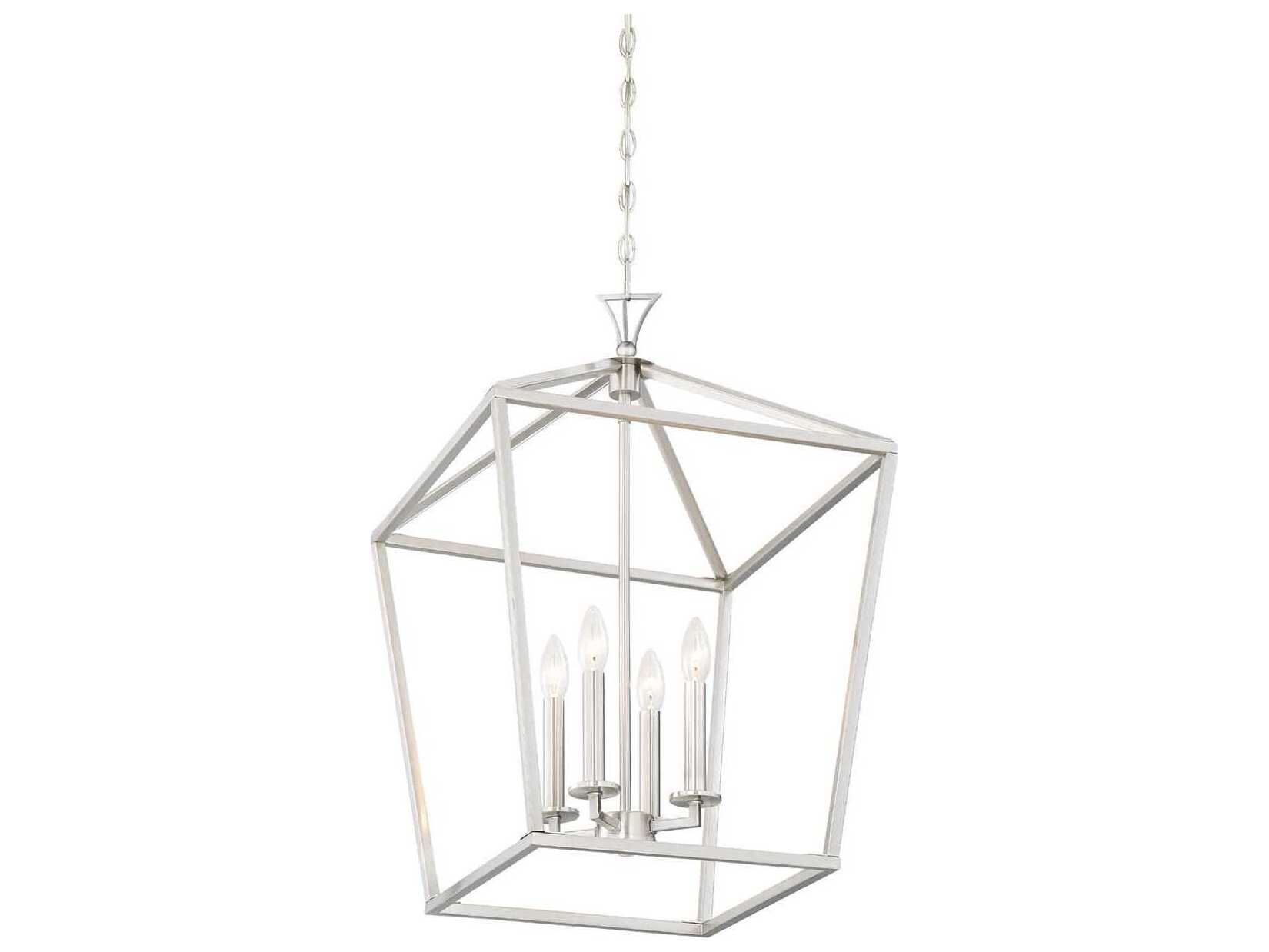 Savoy House Townsend 4-Light Satin Nickel Pendant