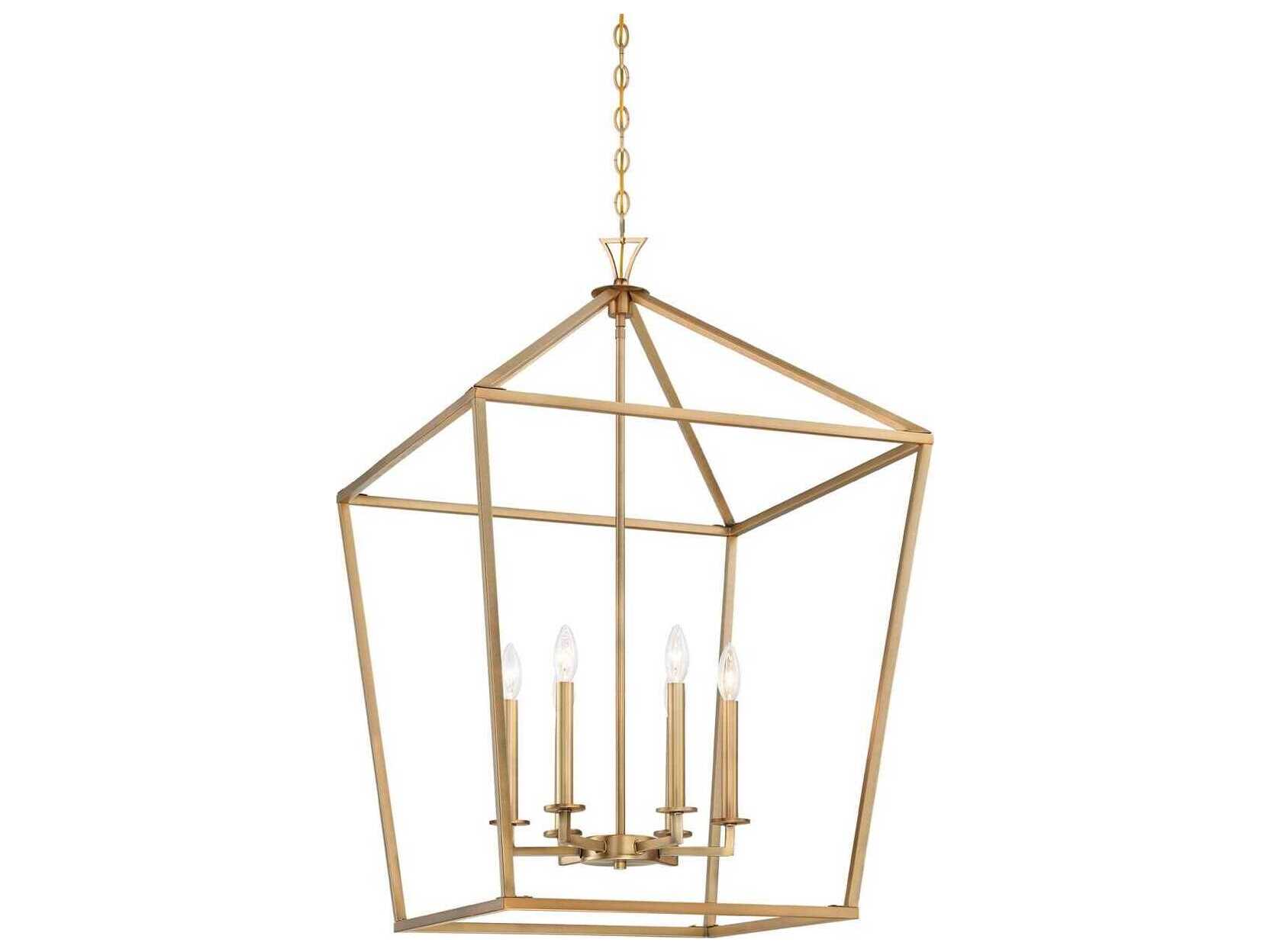 Savoy House Townsend 6-Light Warm Brass Pendant